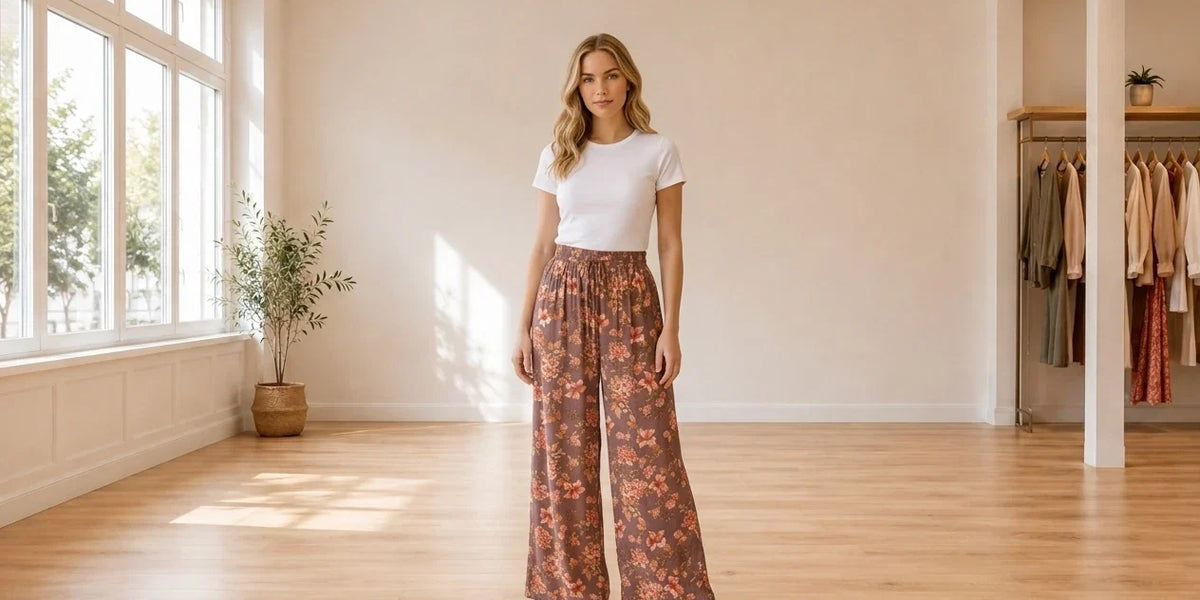 Model wearing Women's XX-Small Pants Women's Faux-Leather Button-Front Pants in Online Warehouse Sale boutique studio