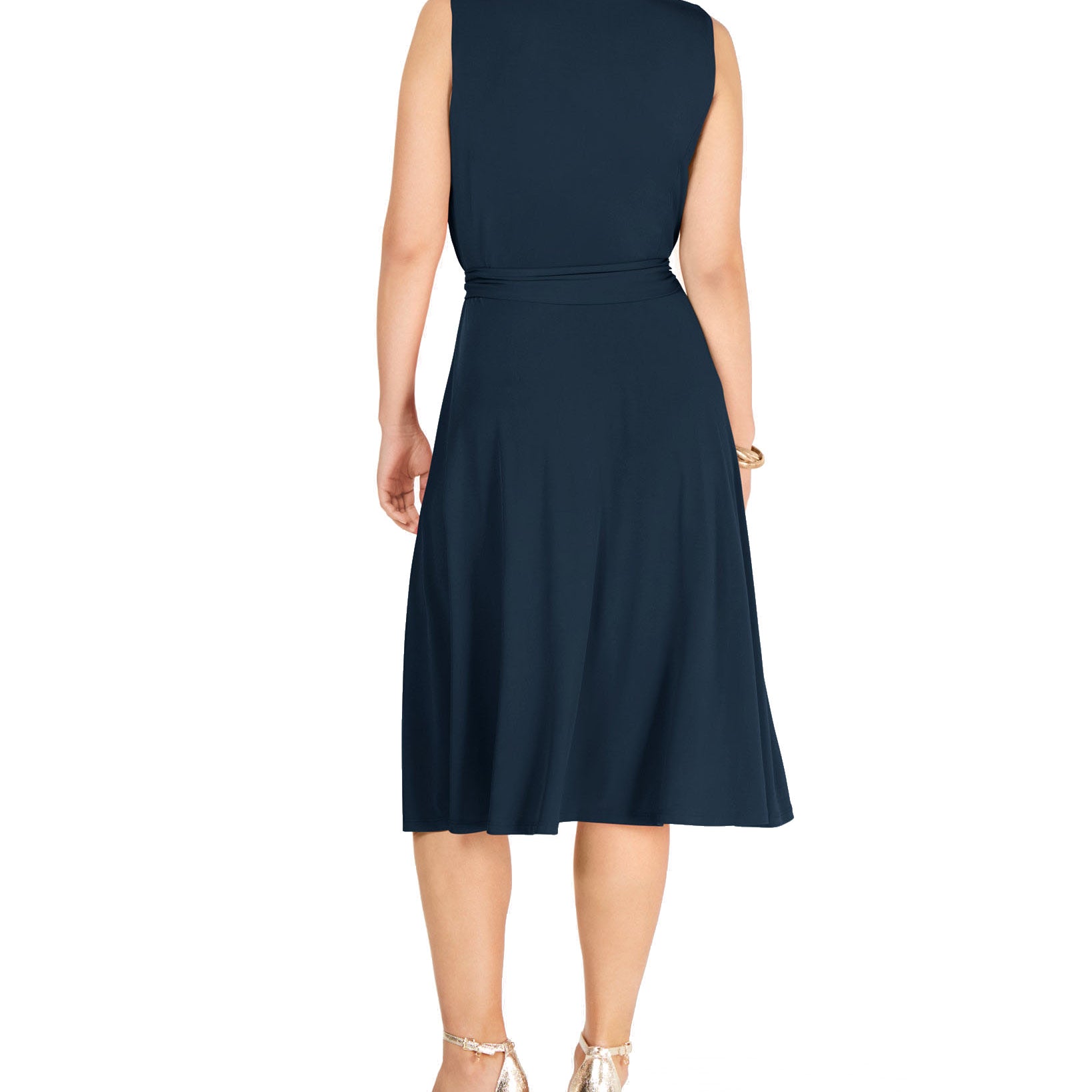 Charter Club Women Tie Waist Midi Dress