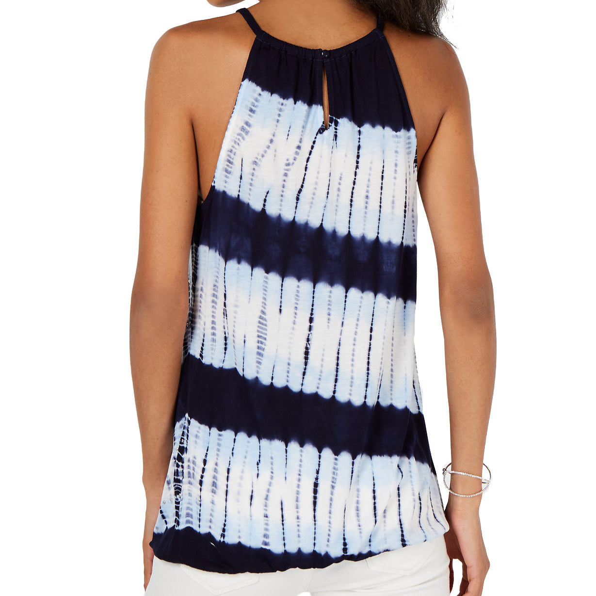 INC International Concepts Women INC Tie Dye Halter Top