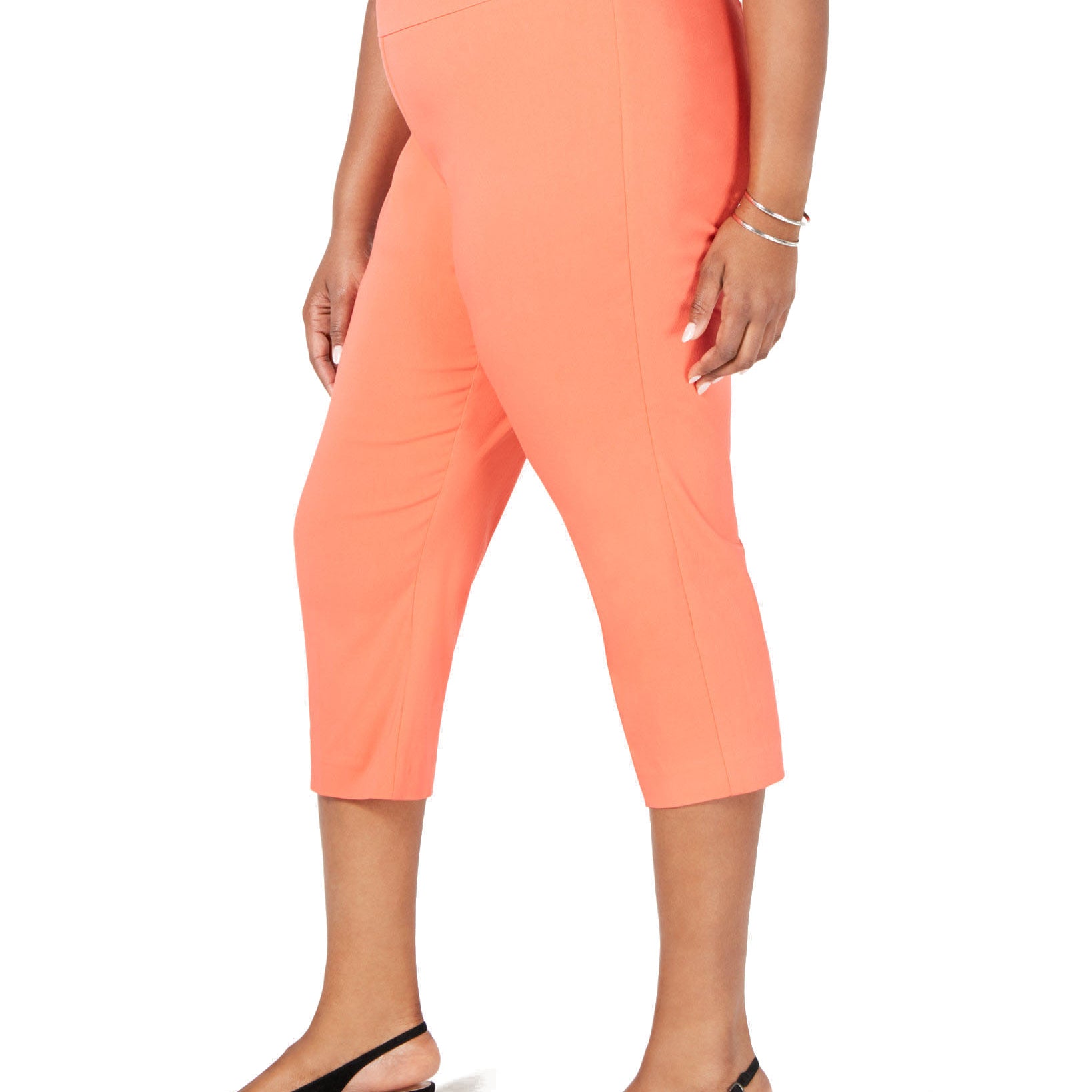 Alfani Women Plus Tummy Control Capri Pants