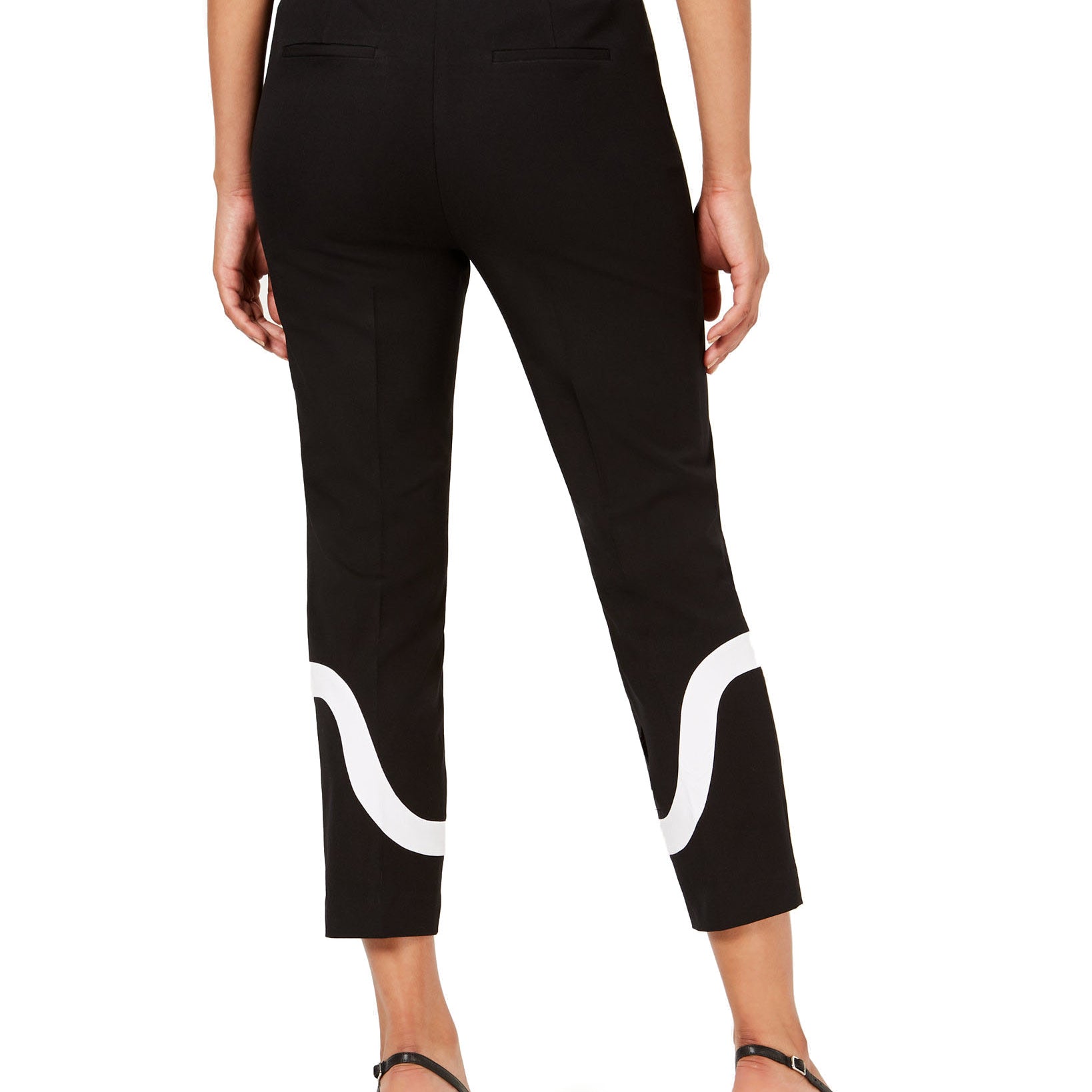 Alfani Women Petite Colorblocked Ankle Pants