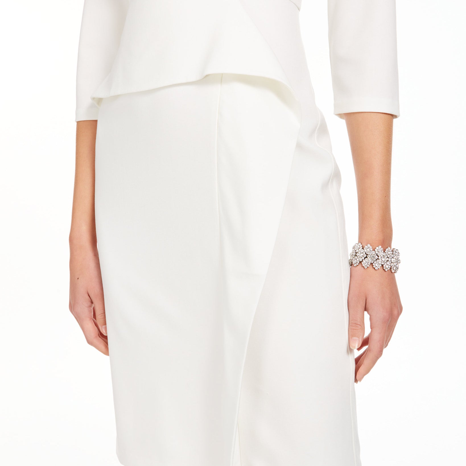Vince Camuto Women Peplum Waist Bodycon Dress