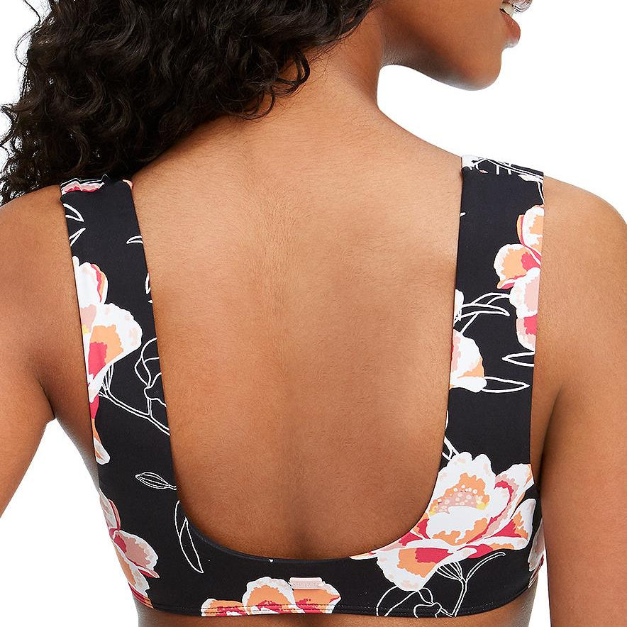 Roxy Women Floral Print Bralette Bikini Top