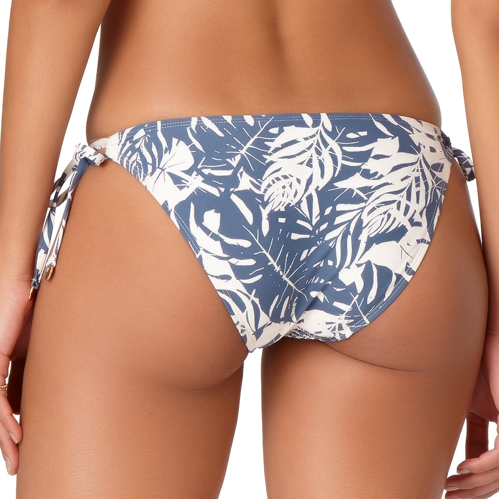 Anne Cole Women STUDIO Smocked Front Tie Side Bikini Bottoms
