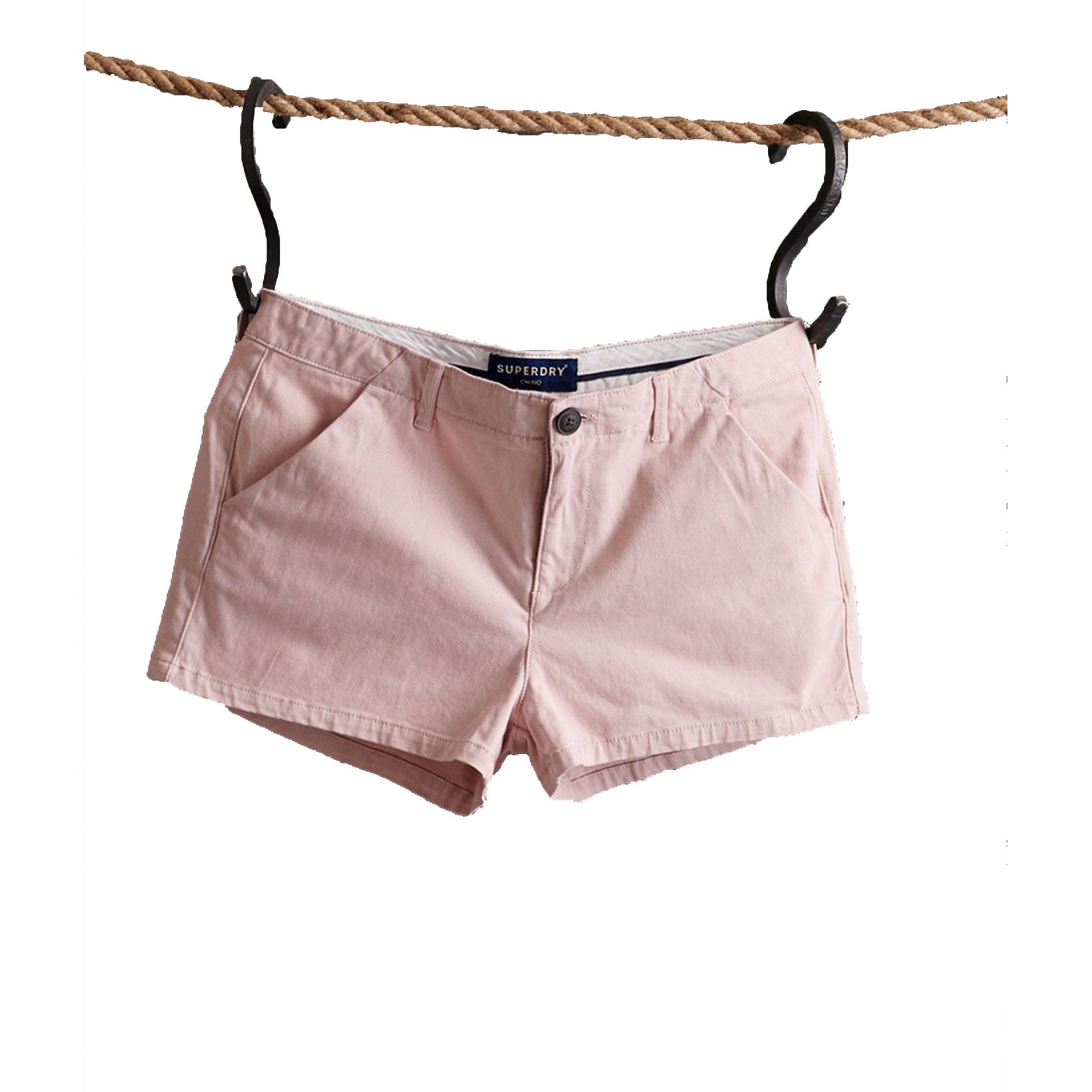 SUPERDRY Women Chino Hot Shorts Peach Whip