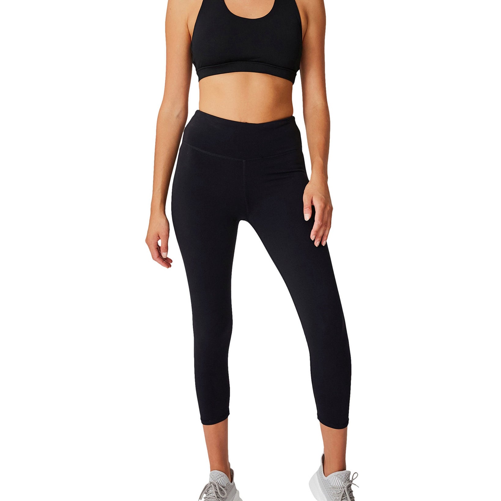 COTTON ON Women Workout Cut Out Crop Bra