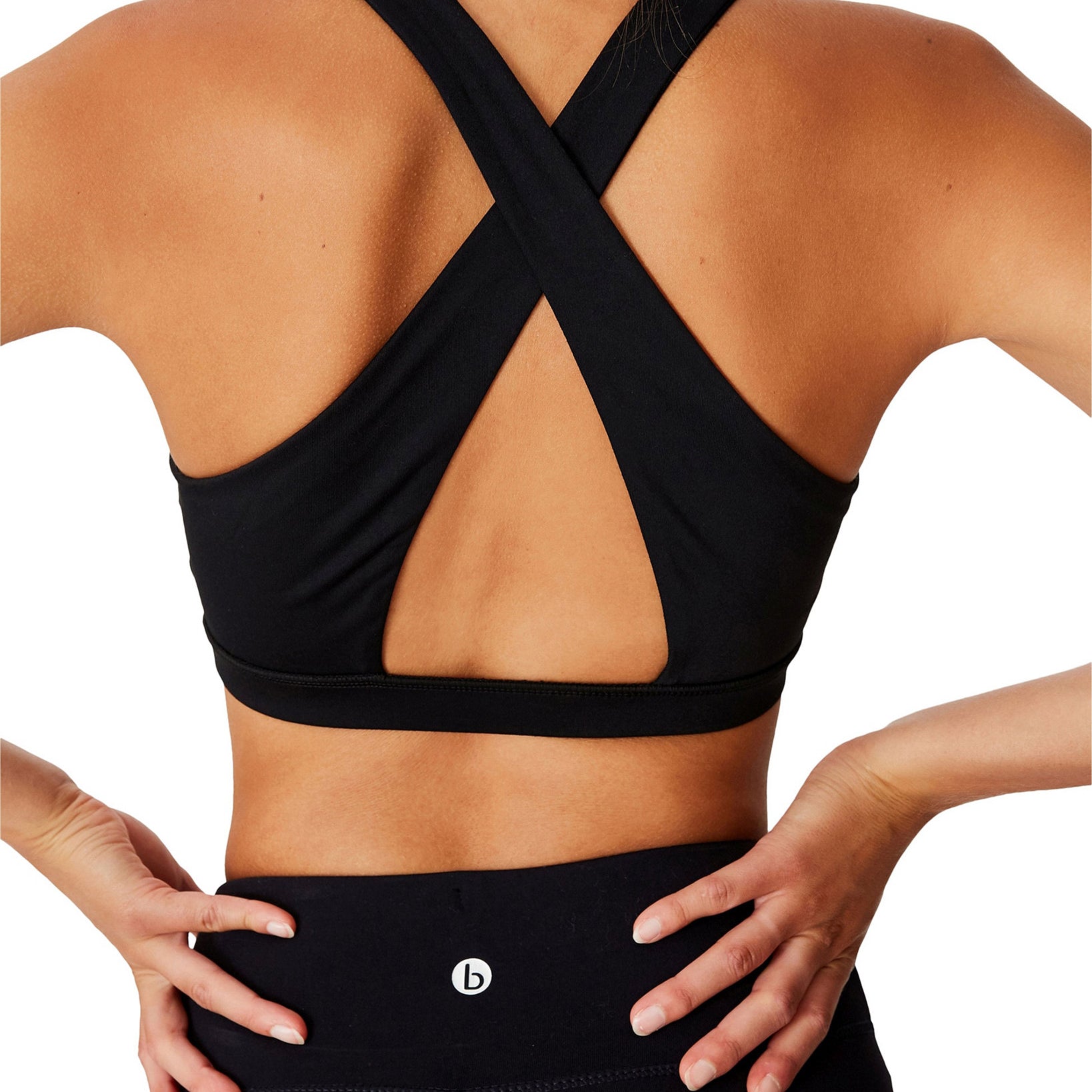 COTTON ON Women Workout Cut Out Crop Bra
