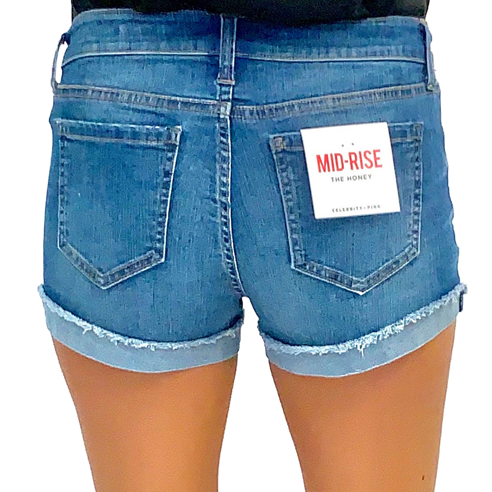 Celebrity Pink Women Cuffed Denim Shorts