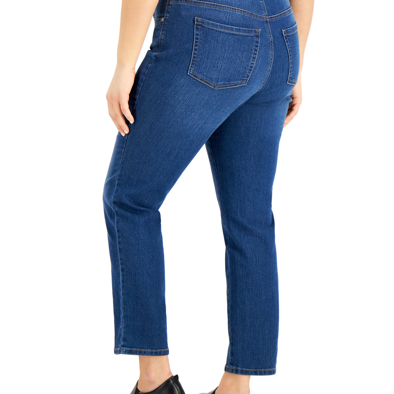 Style & Co Women Petite Short Length Straight Leg Jeans