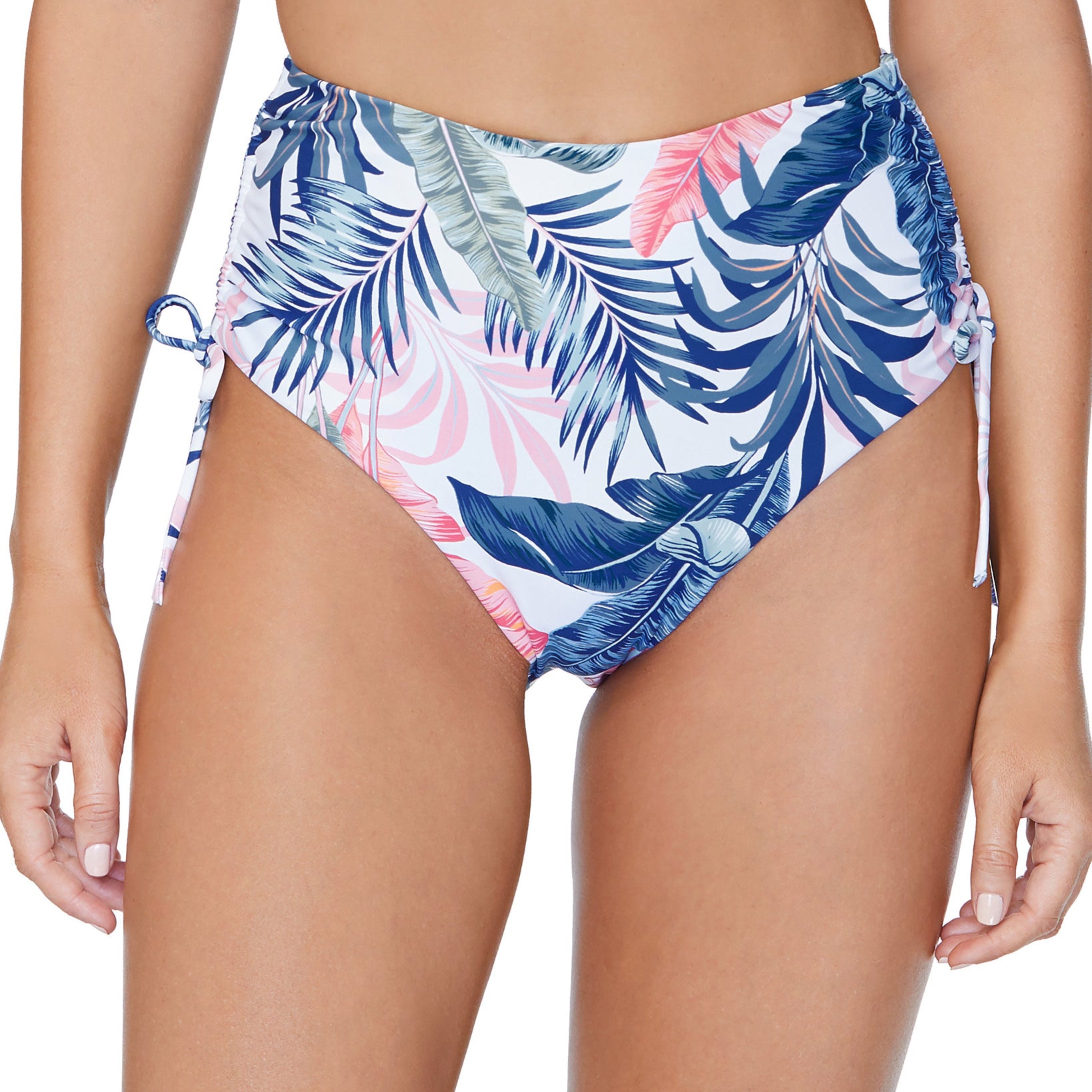 Raisins Women Not So Bora Bora Printed Bikini Bottom Blue