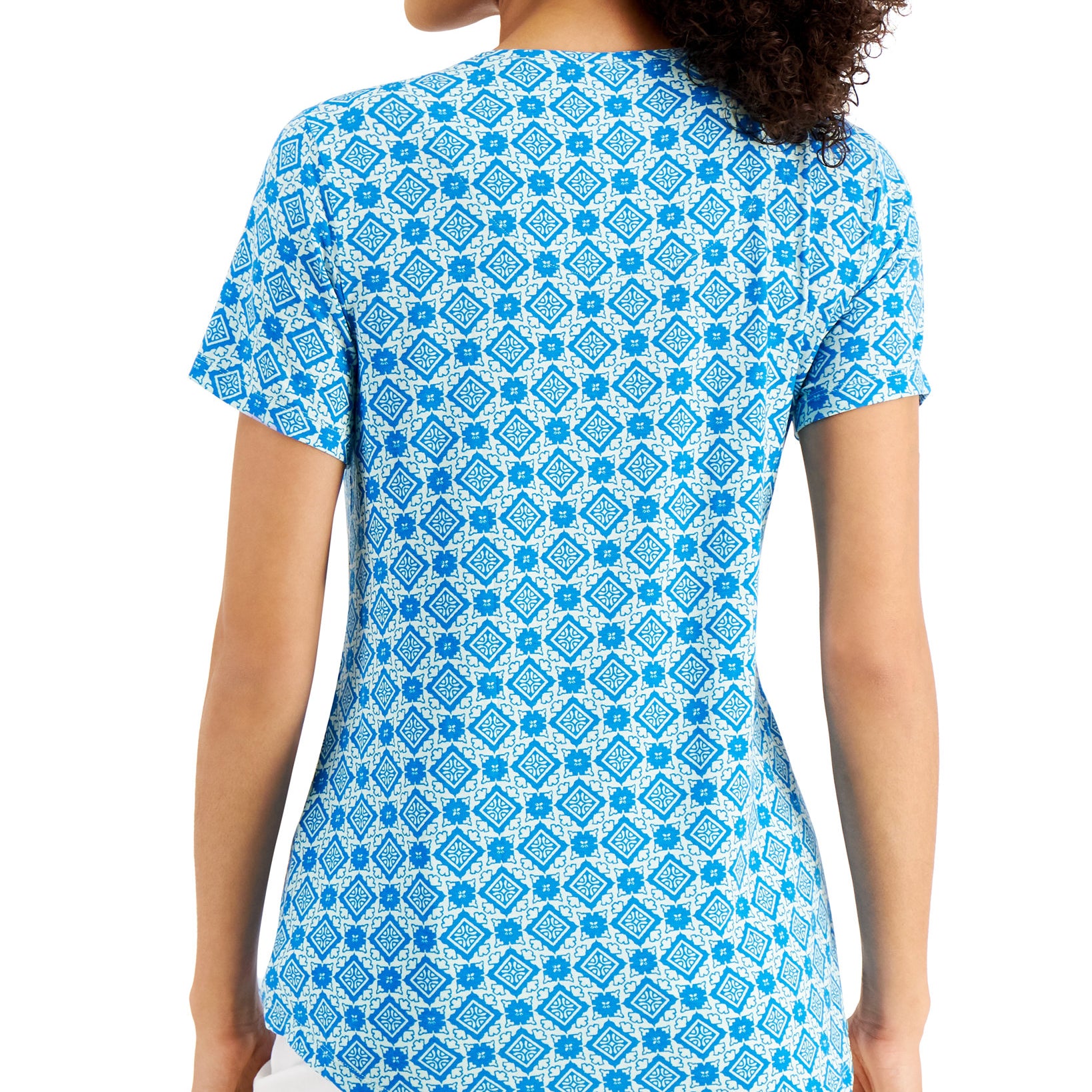 JM Collection Women Printed T Shirt