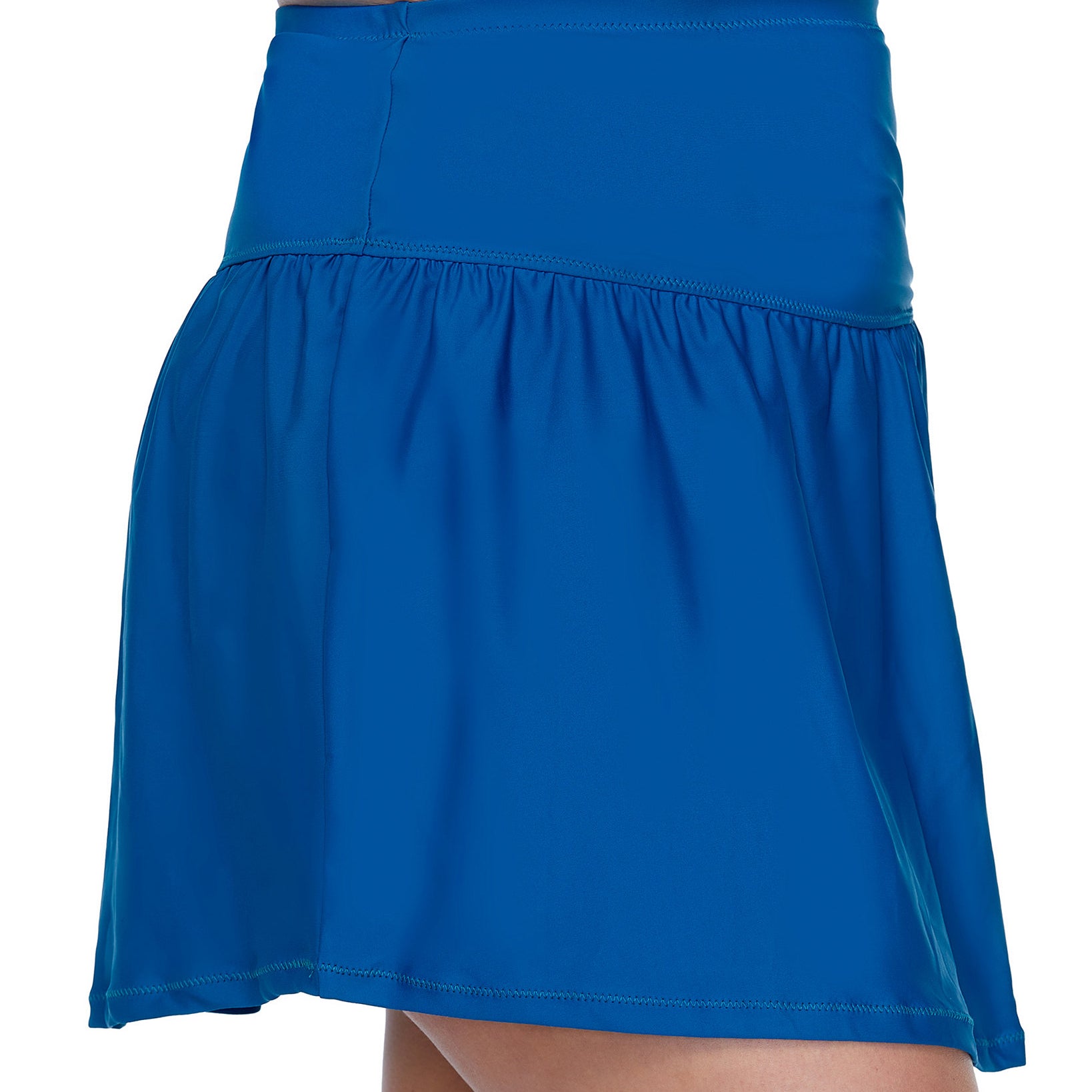 Raisins Curve Women Plus Trendy Solids Bravo Swim Skirt