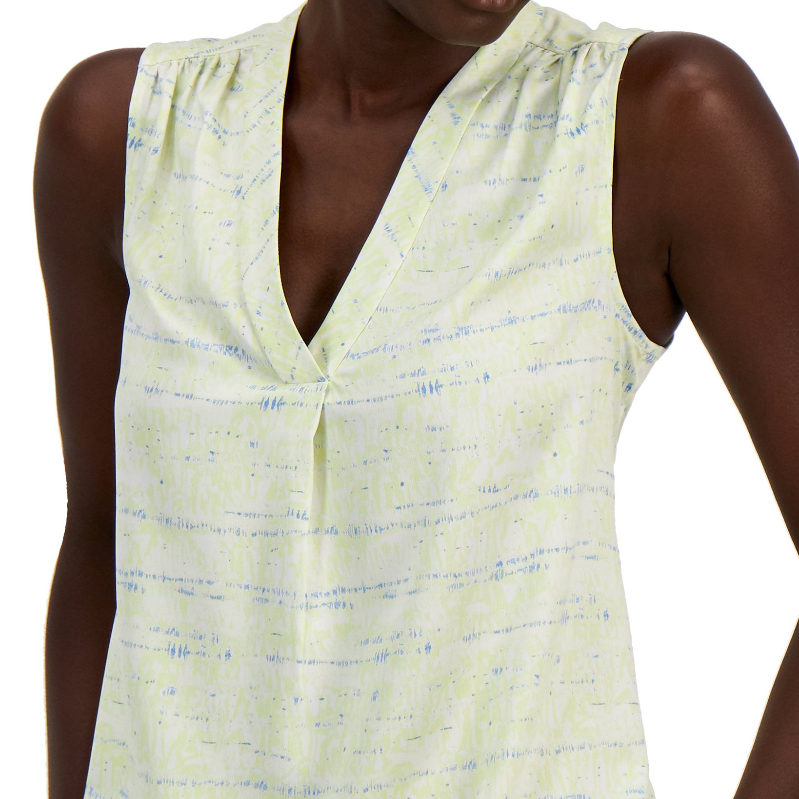 Alfani Women Printed Satin V Neck Tank Top