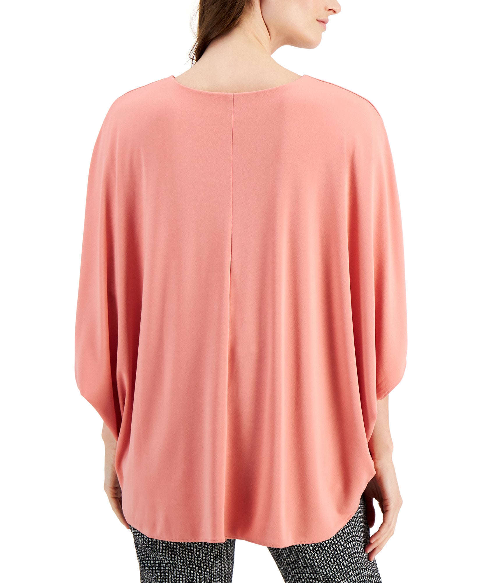 Alfani Women V Neck Dolman Sleeve Top
