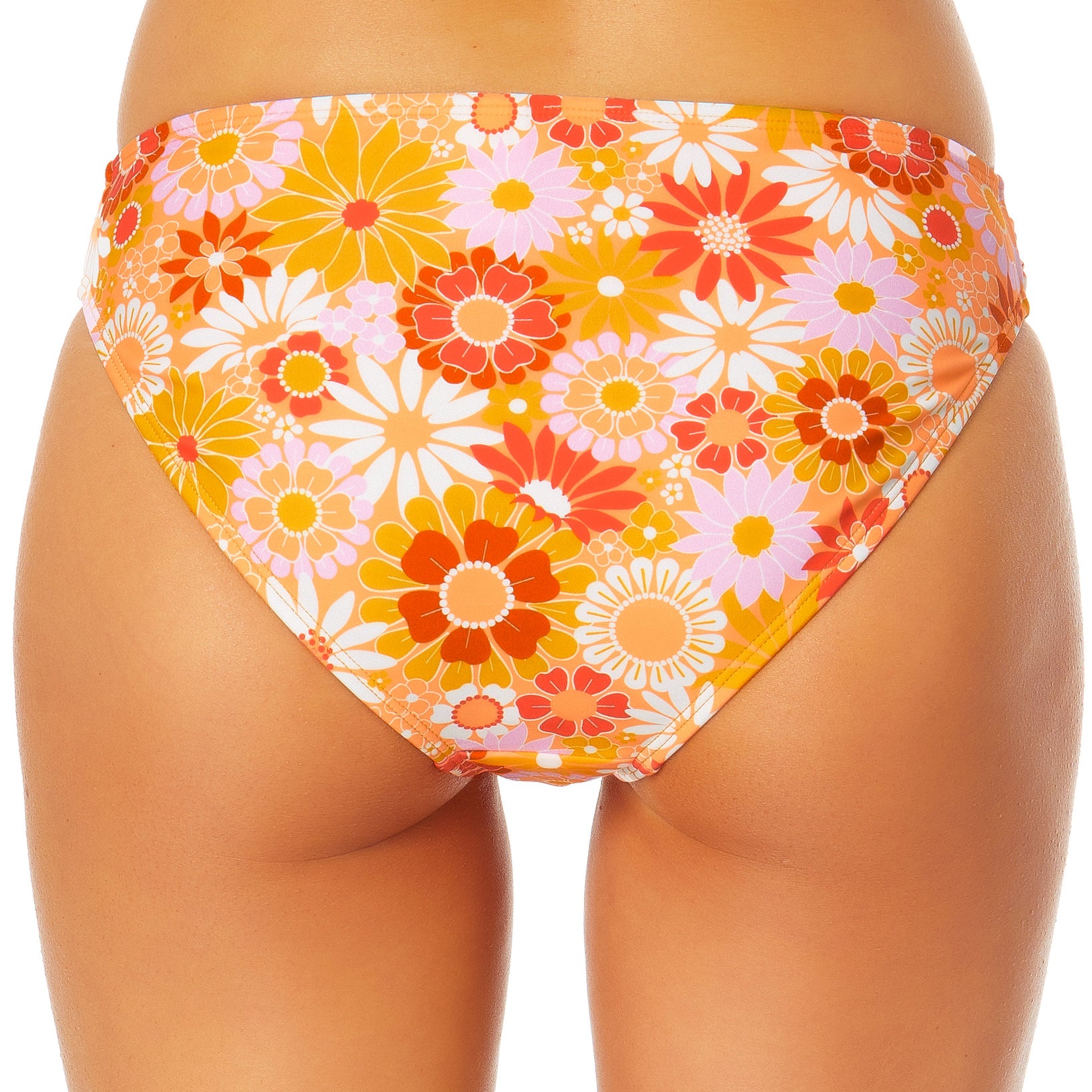 California Waves Women Side Tab Hipster Bikini Bottoms