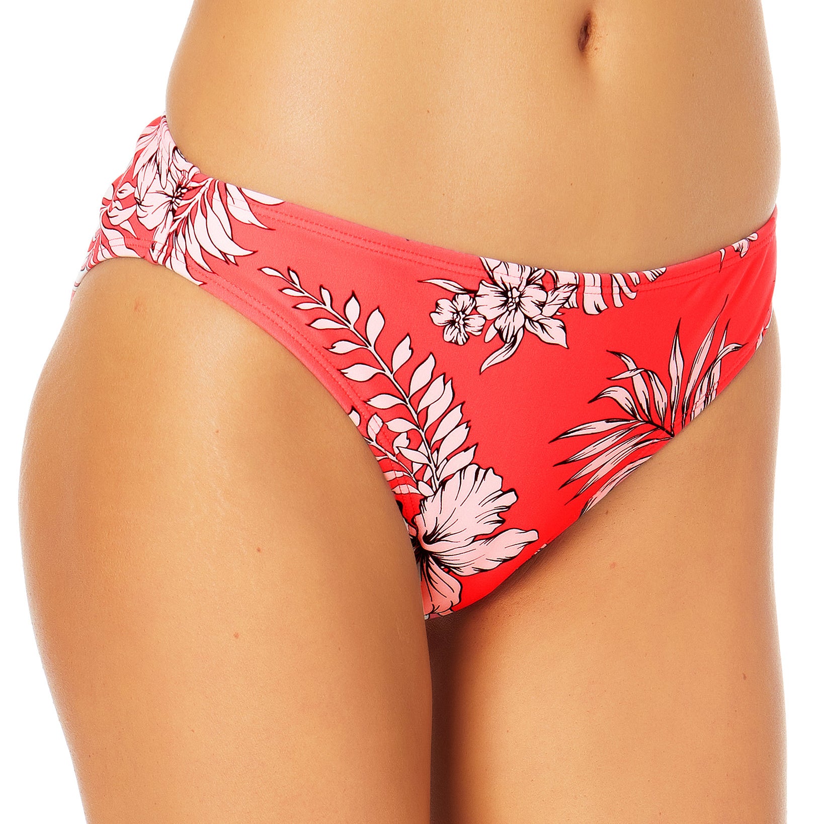California Waves Women Floral Print Hipster Bottoms