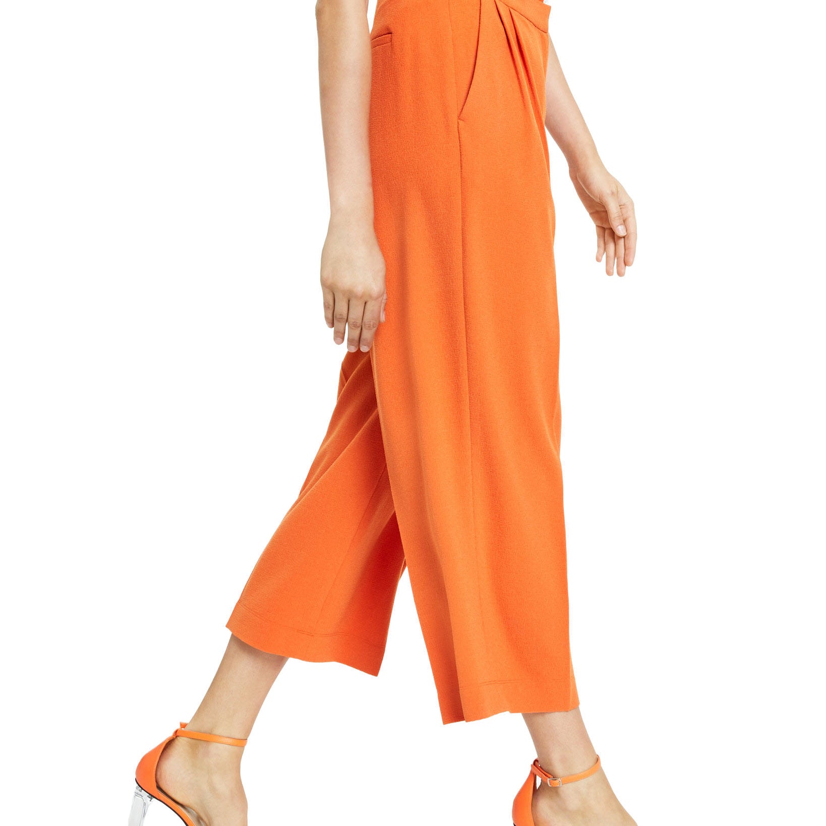 Bar III Women Cropped Culotte Pants