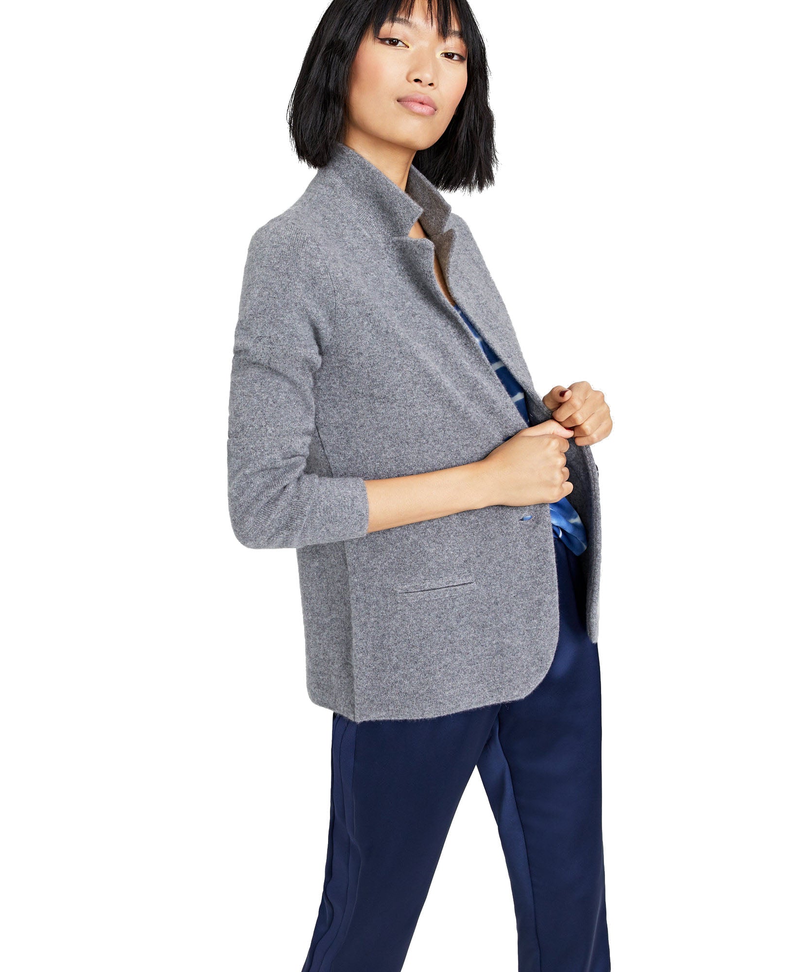 Charter Club Women Pure Cashmere Blazer
