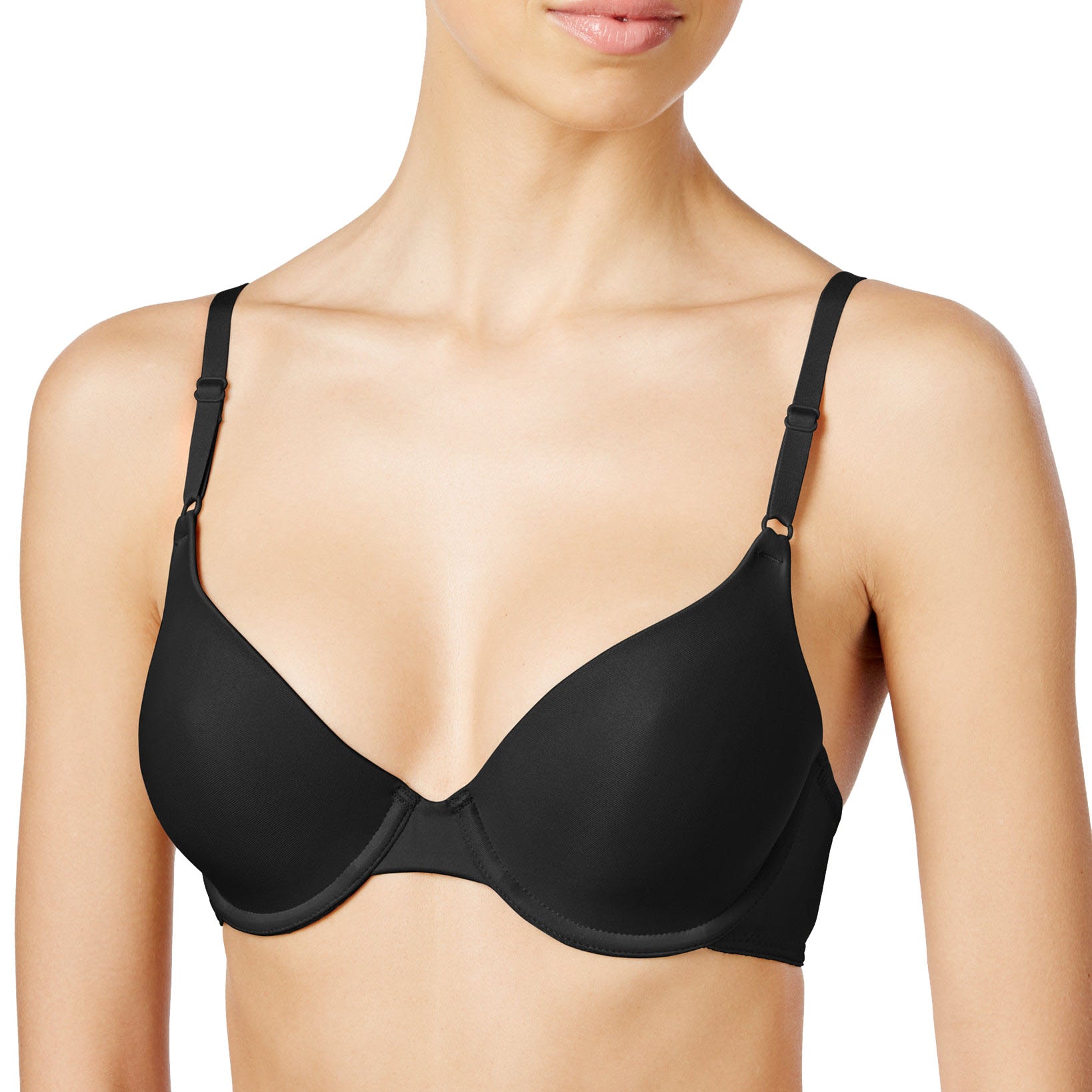 Maidenform Women One Fab Fit T Shirt Shaping Underwire Bra 7959 Black