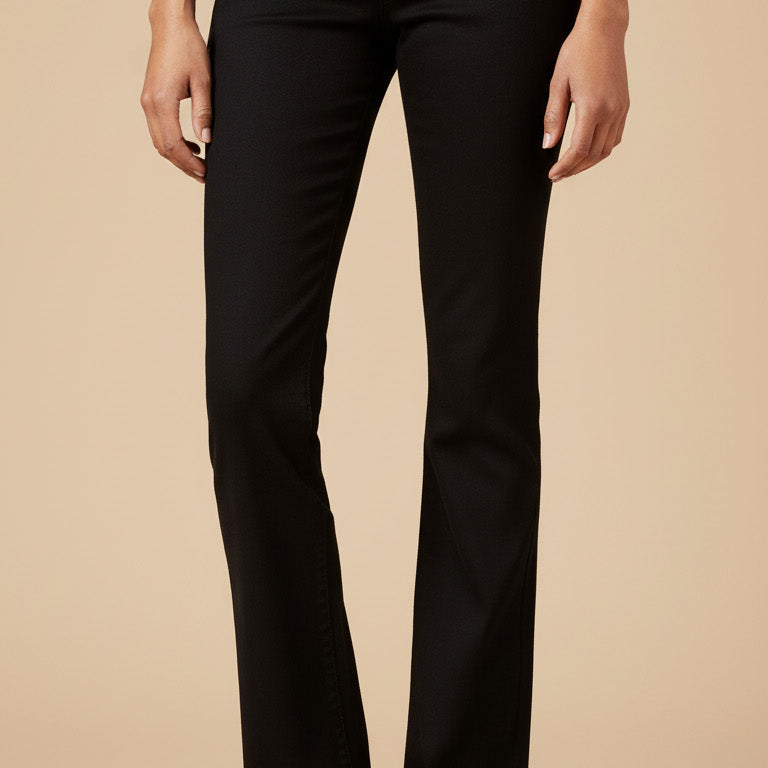 Style & Co Women Tummy Control Bootcut Jeans Noir