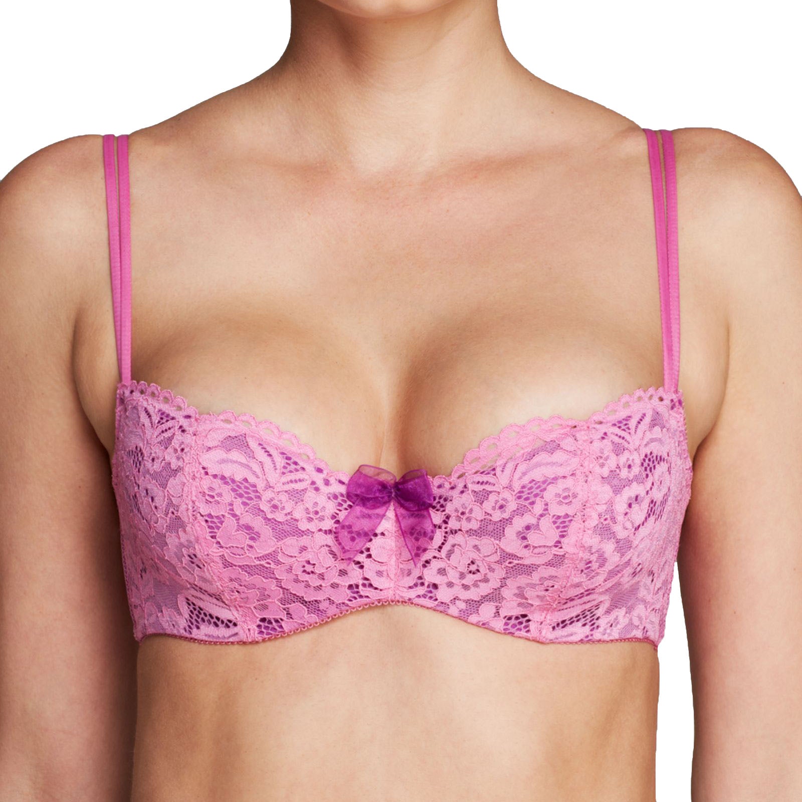 b.temptd Women Underwire Bra Ciao Bella #953144 Super Pink