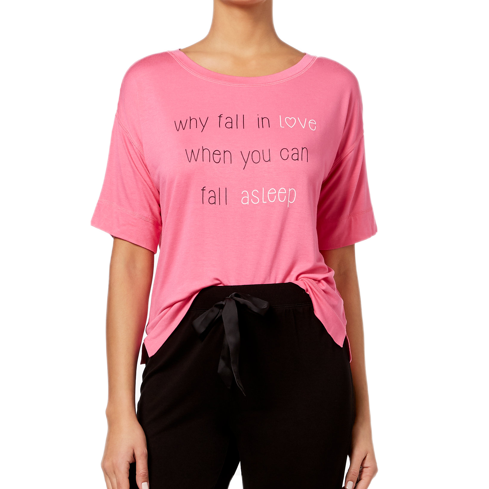Jenni by Jennifer Moore Women Graphic Print Pajama Top Rosabelle