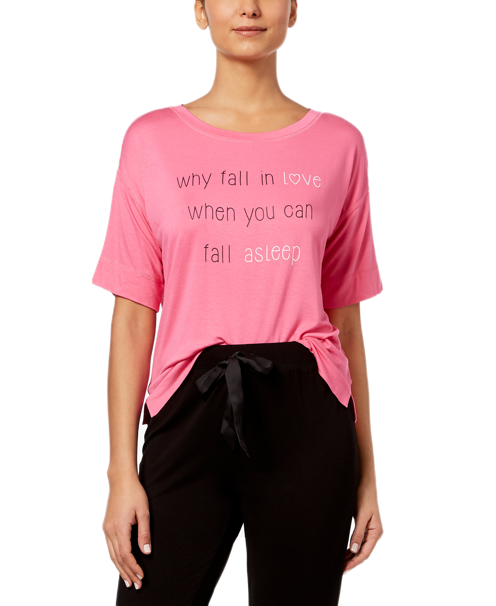 Jenni by Jennifer Moore Women Graphic Print Pajama Top Rosabelle