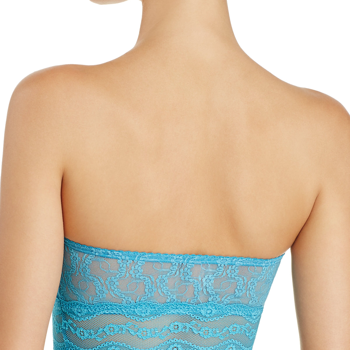 b.temptd Women Lace Kiss Bandeau Bralette