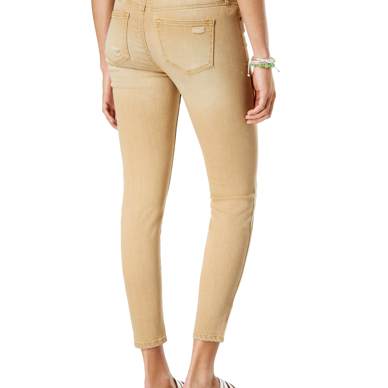 Celebrity Pink Women Colored Distressed Skinny Jeans