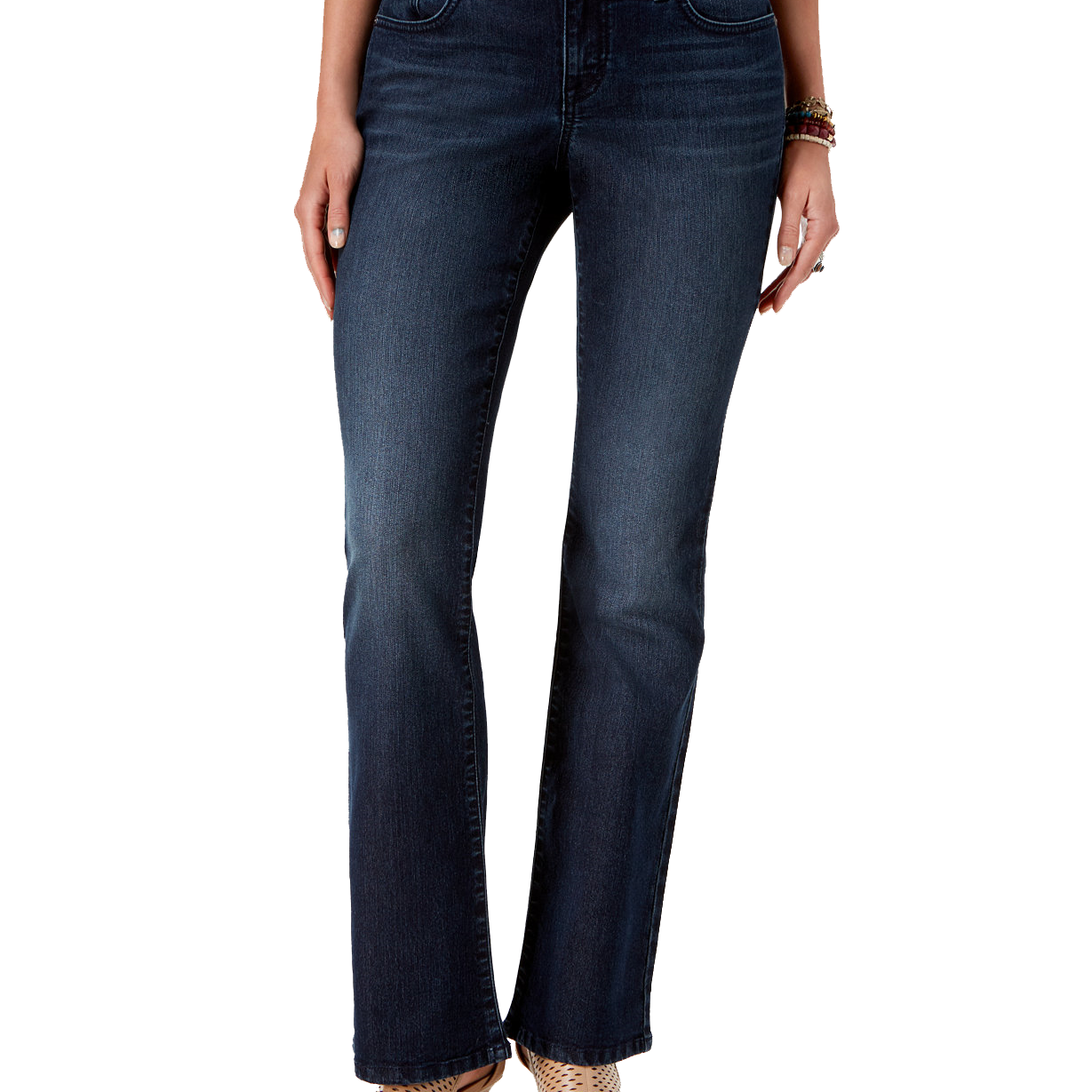 Style & Co Women Curvy Fit Bootcut Jeans Bradford