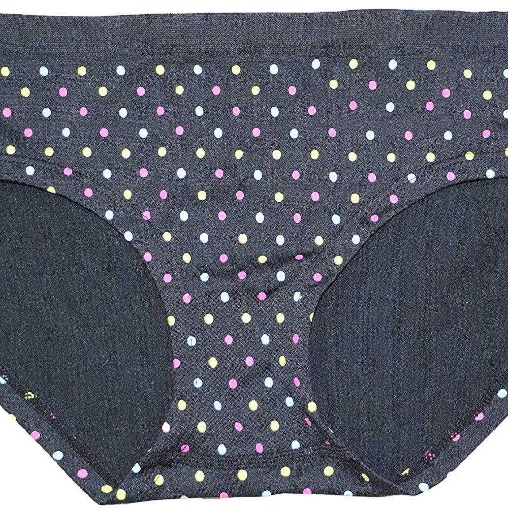 Jenni by Jennifer Moore Women Cotton Lace Trim Hipster Multi Dot