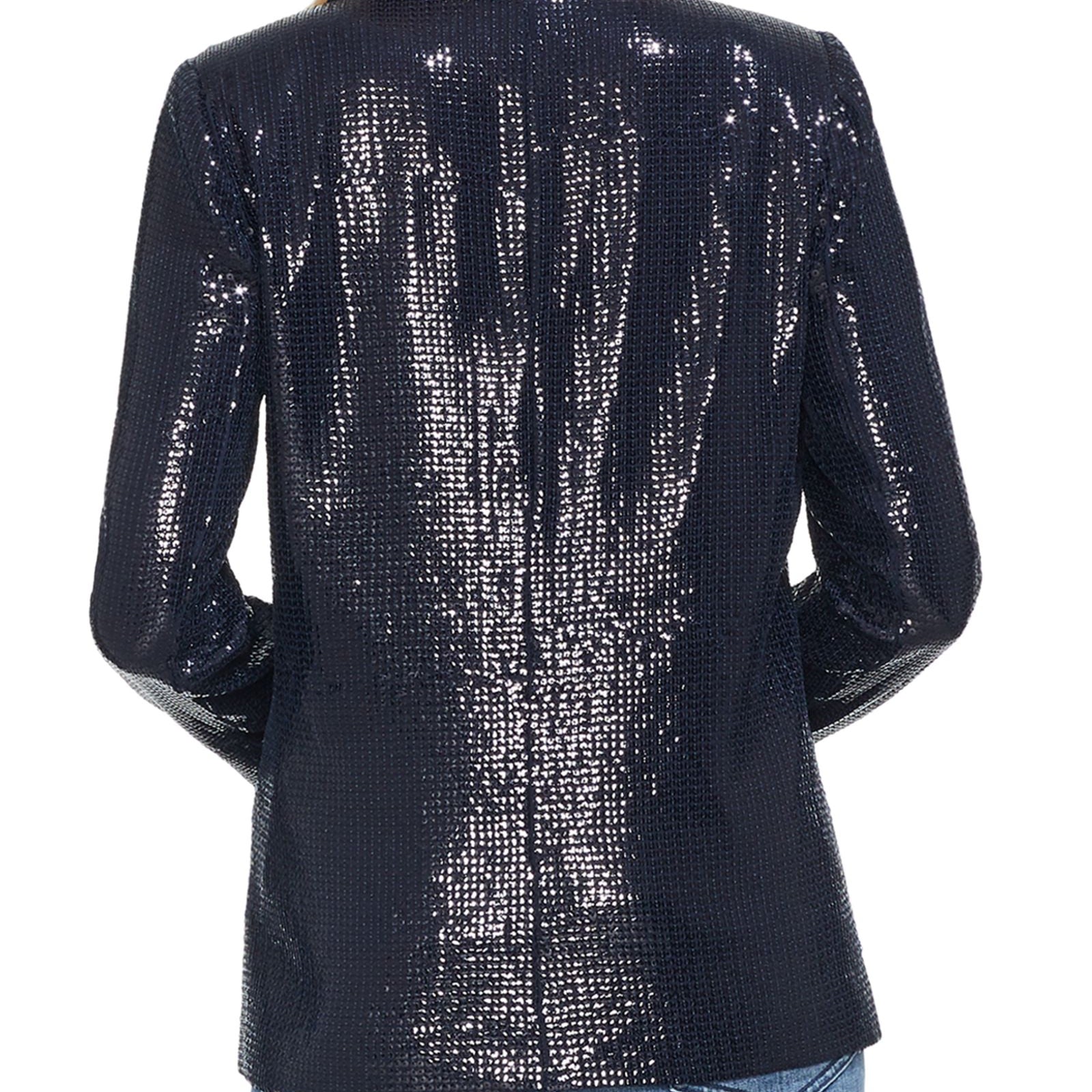 Vince Camuto Women Open Front Sequin Blazer
