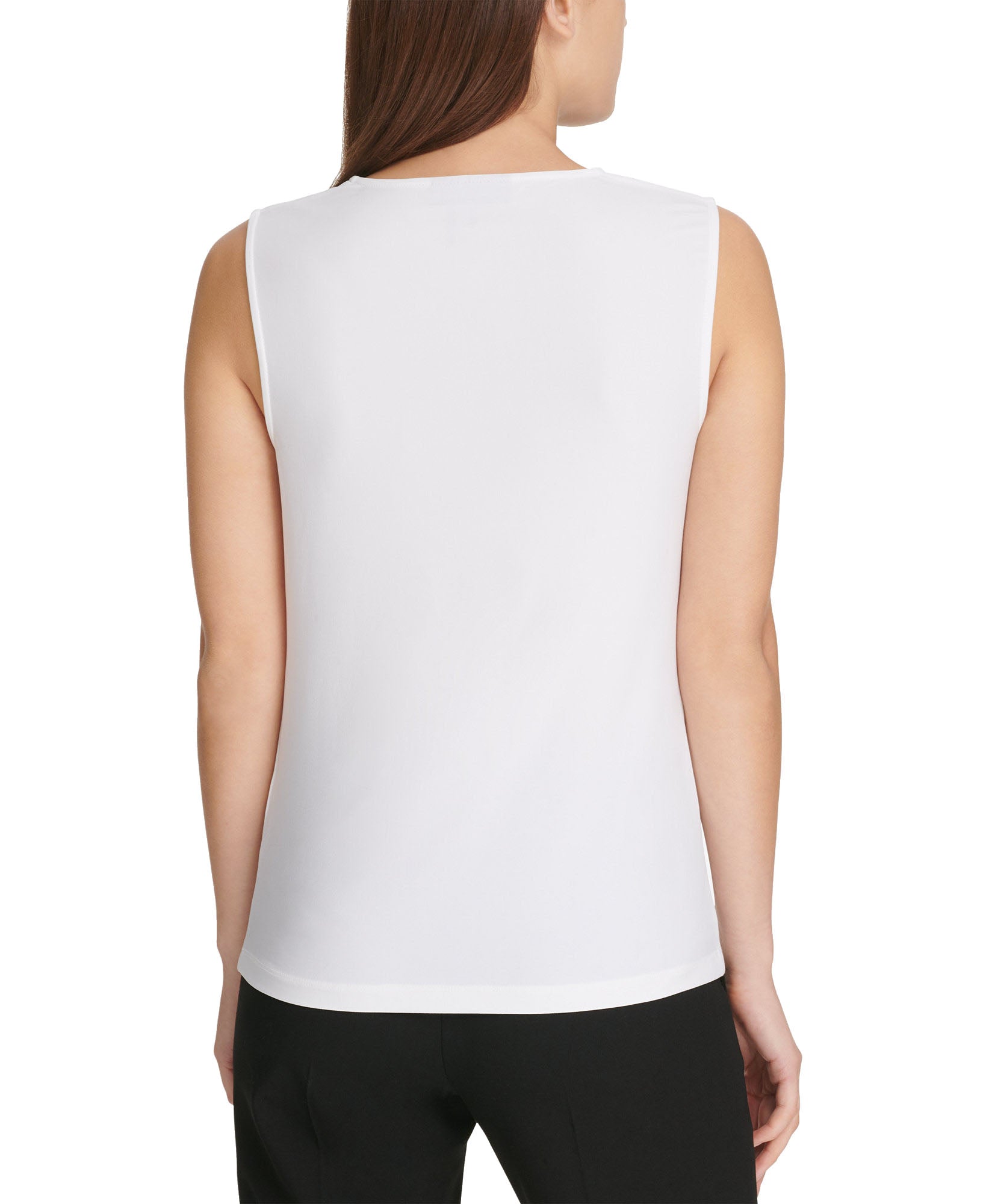 DKNY Women Center Pleat Top