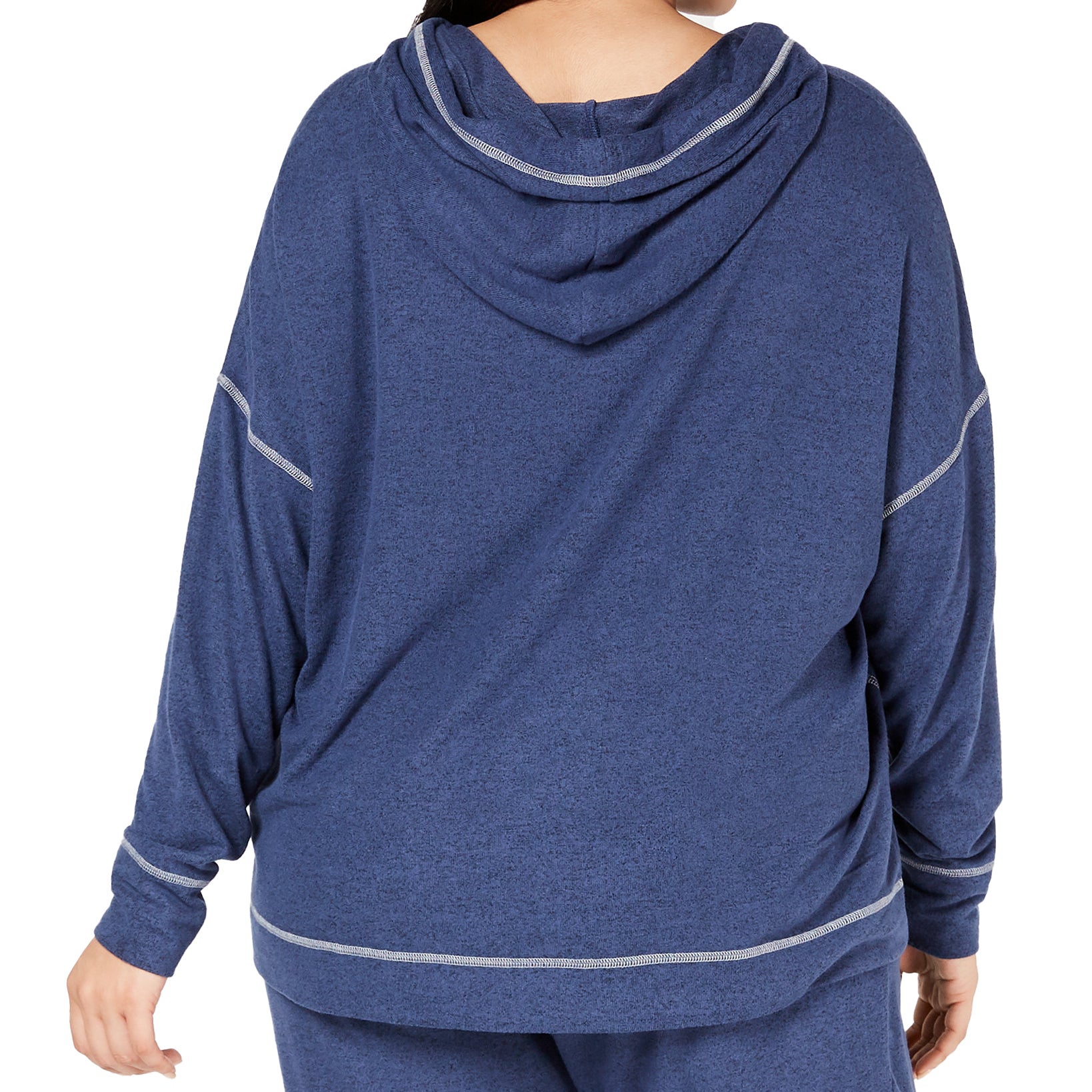 Alfani Women Plus Brushed Hacci Knit Hoodie