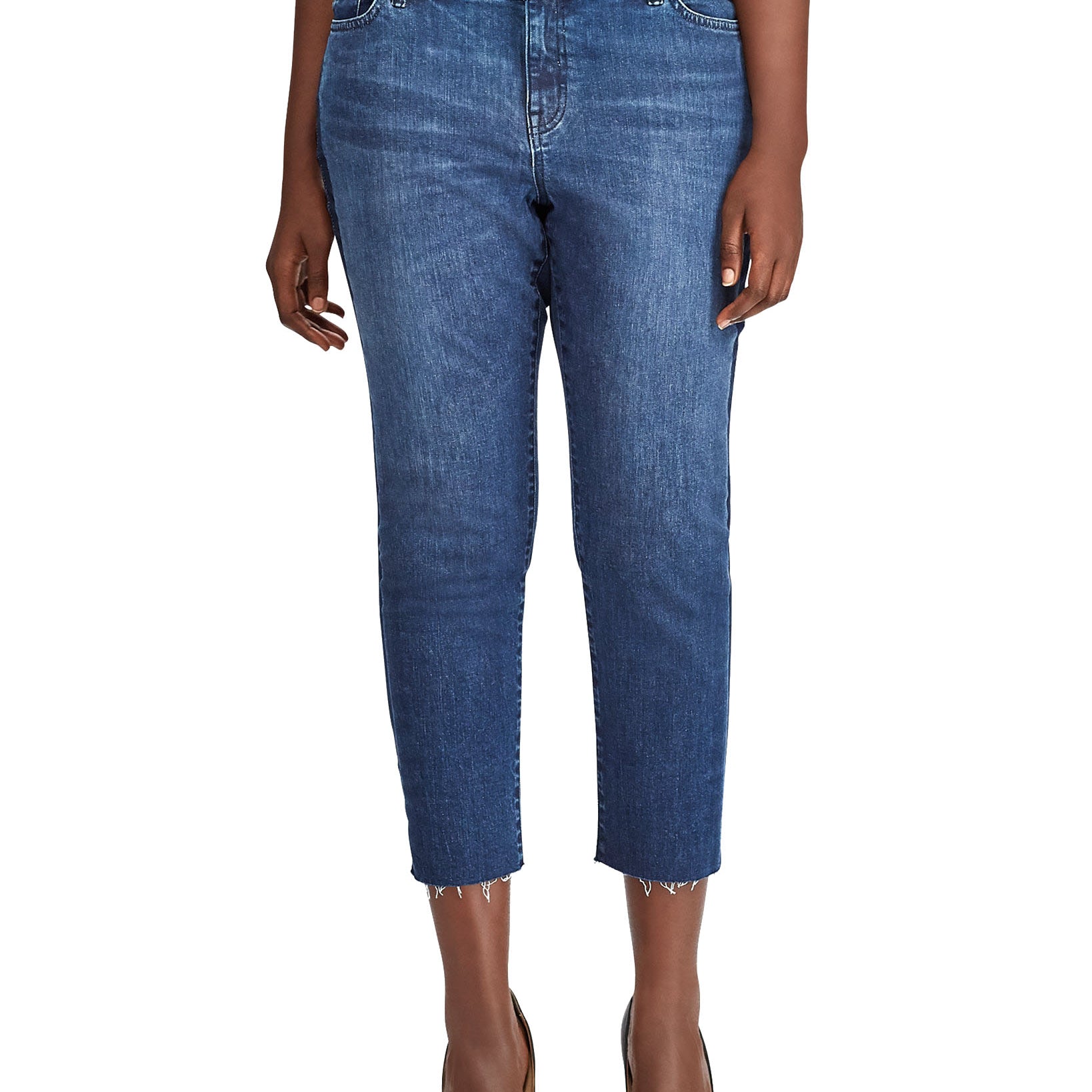 Lauren Ralph Lauren Women Plus Premier High Rise Jeans Indigo