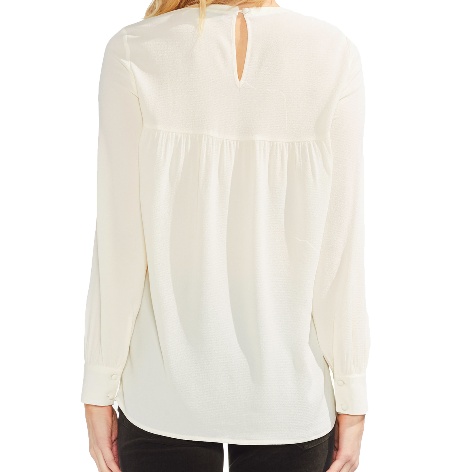 Vince Camuto Women Crochet Trim Top