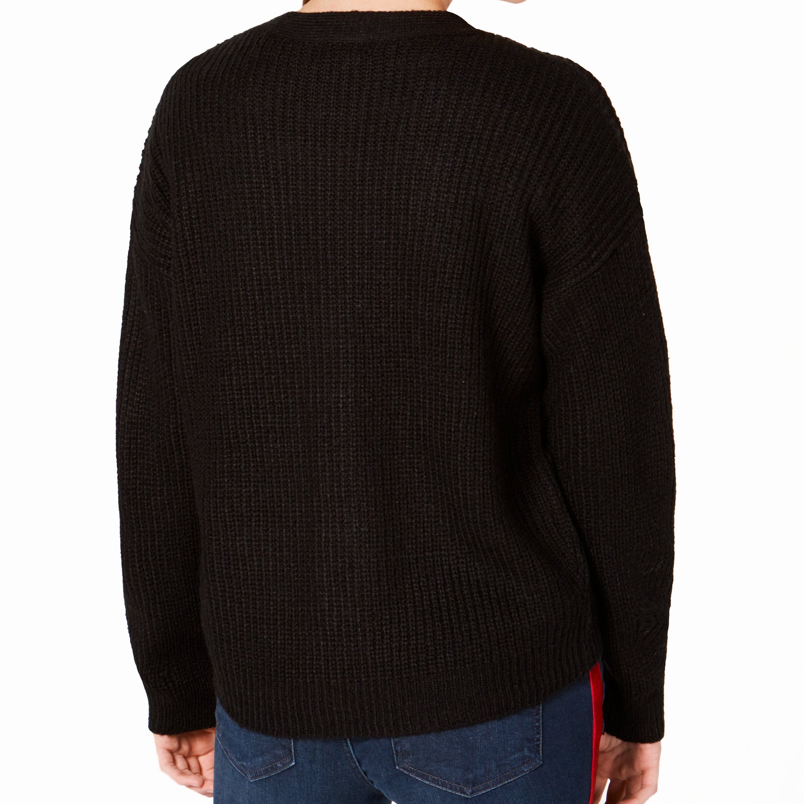 Ultra Flirt Juniors Cropped Button Front Cardigan