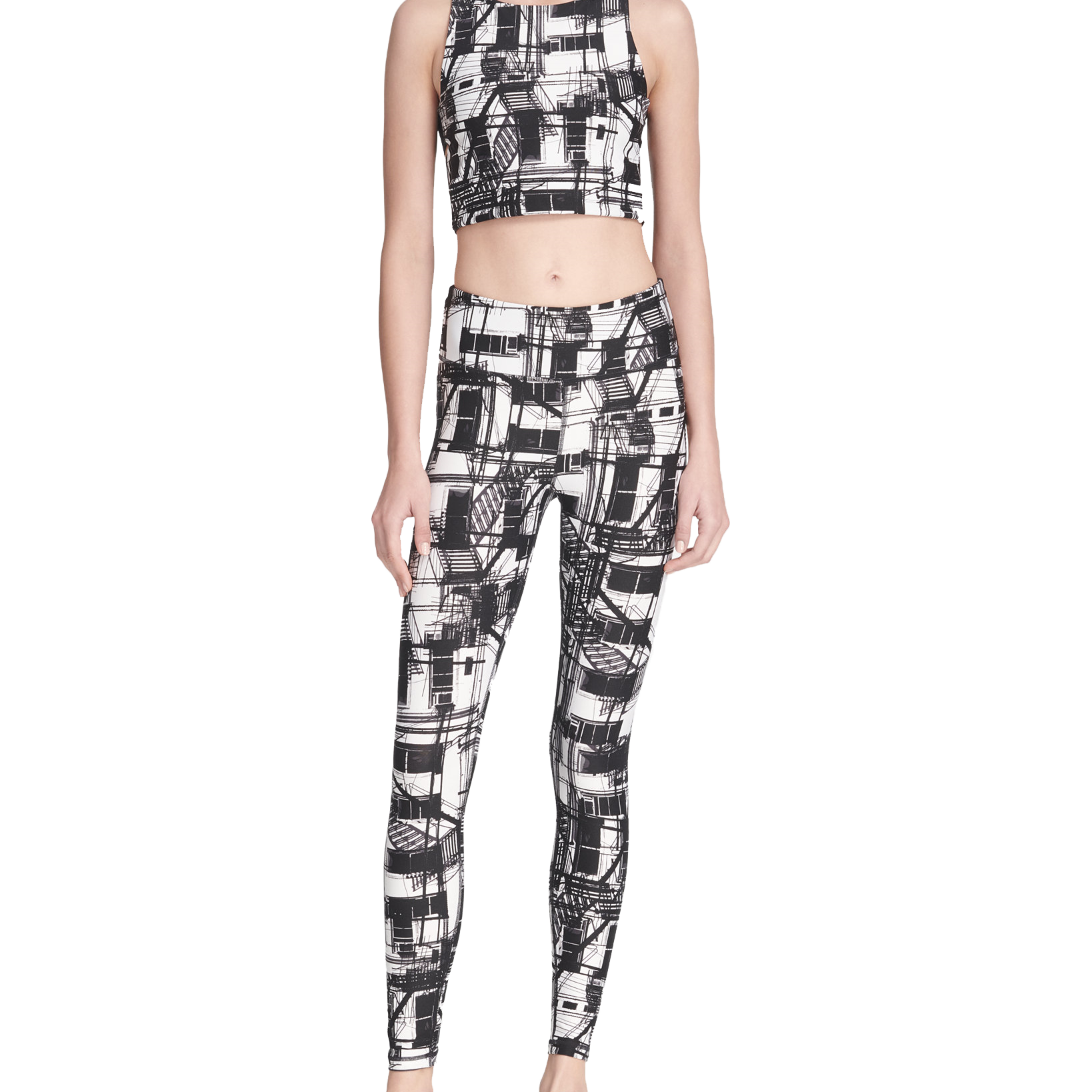 DKNY Women Sport Escape Printed Low Impact Racerback Sports Bra DP8T6075