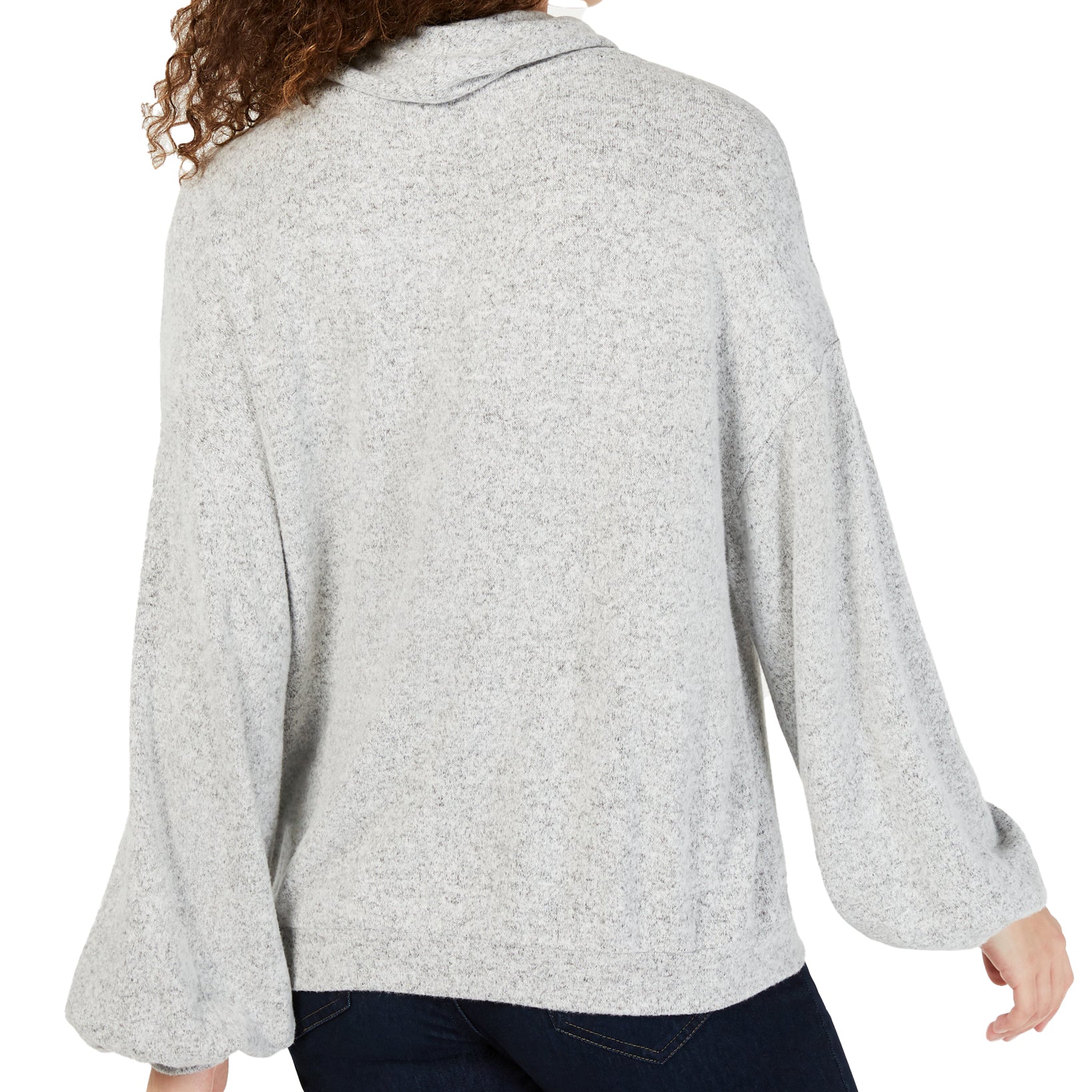 INC International Concepts Women Cowlneck Knit Top