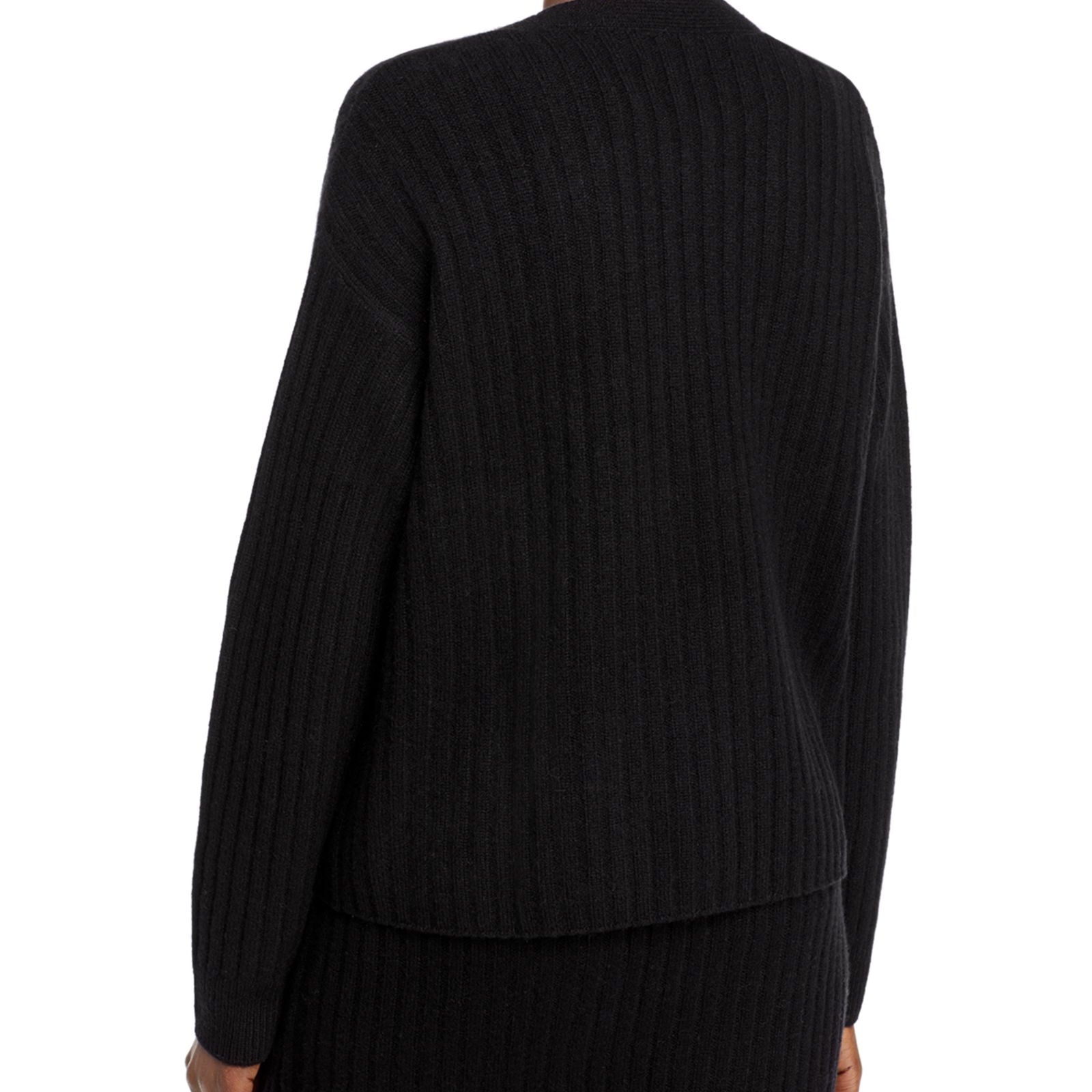 C by Bloomingdales Women Ribbed Cashmere Cardigan 100% Exclusive