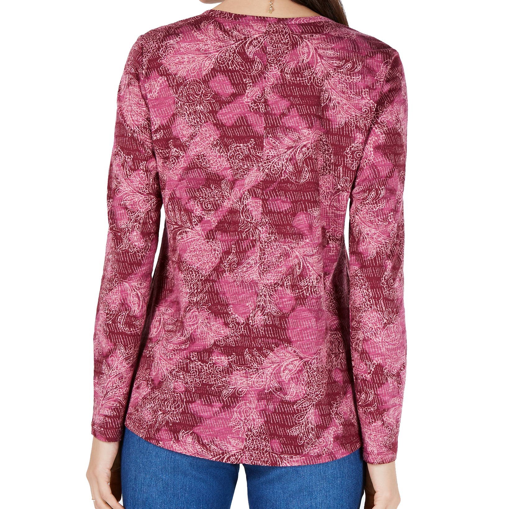 Style & Co Printed Top
