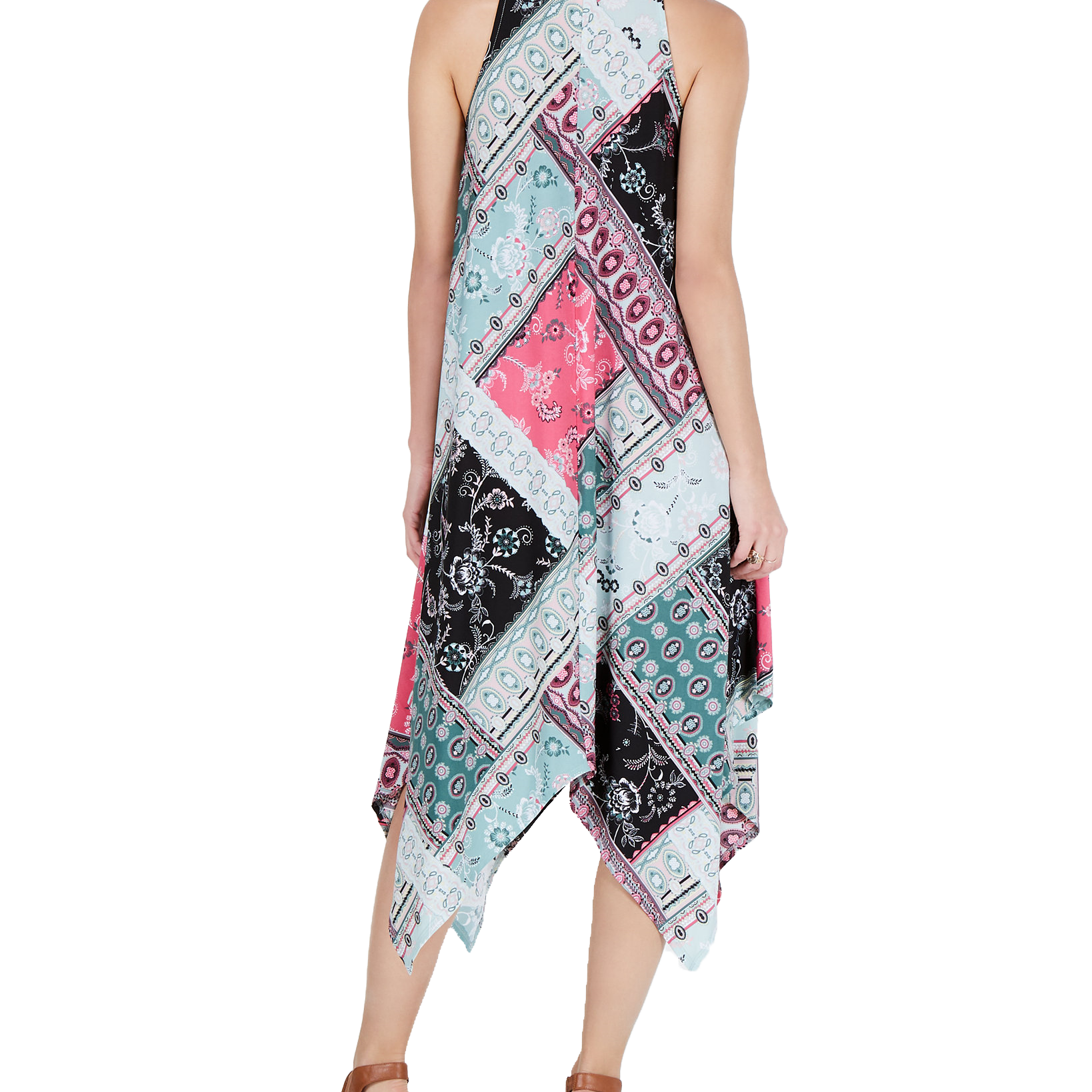Style & Co Petite Printed Scarf Dress