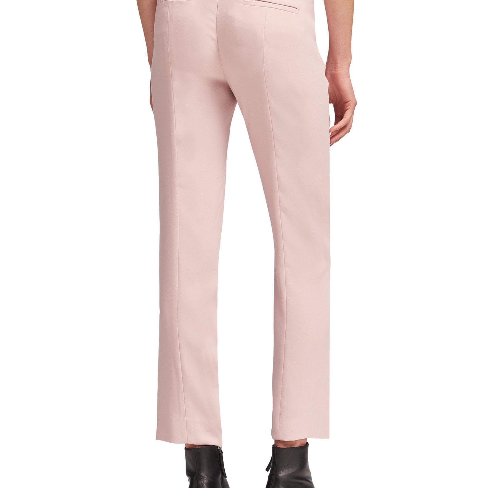 DKNY Women Front Slit Straight Leg Pants