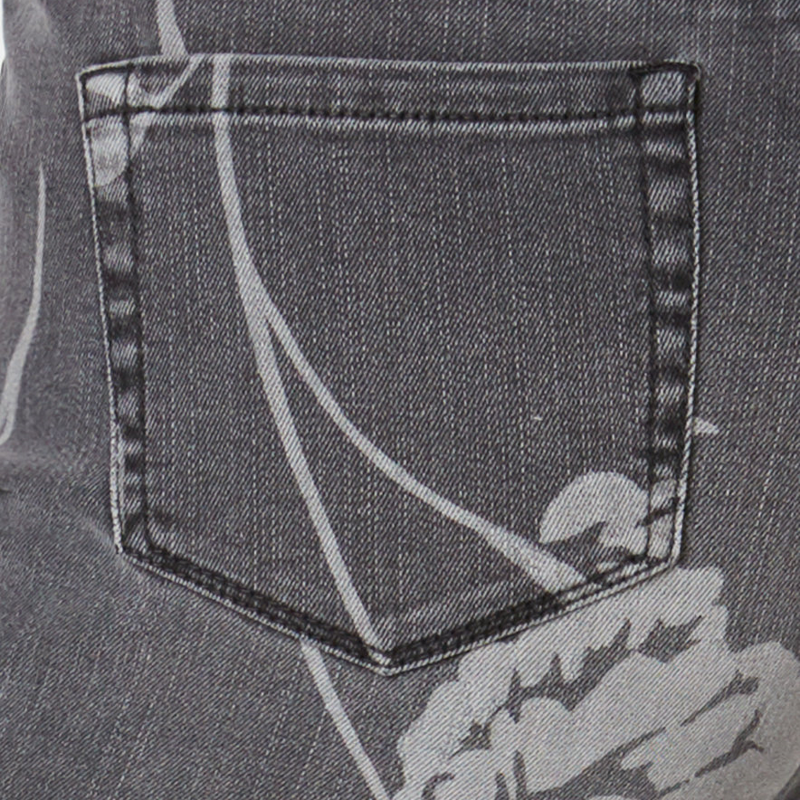 Style & Co Women Printed Curvy Skinny Jeans
