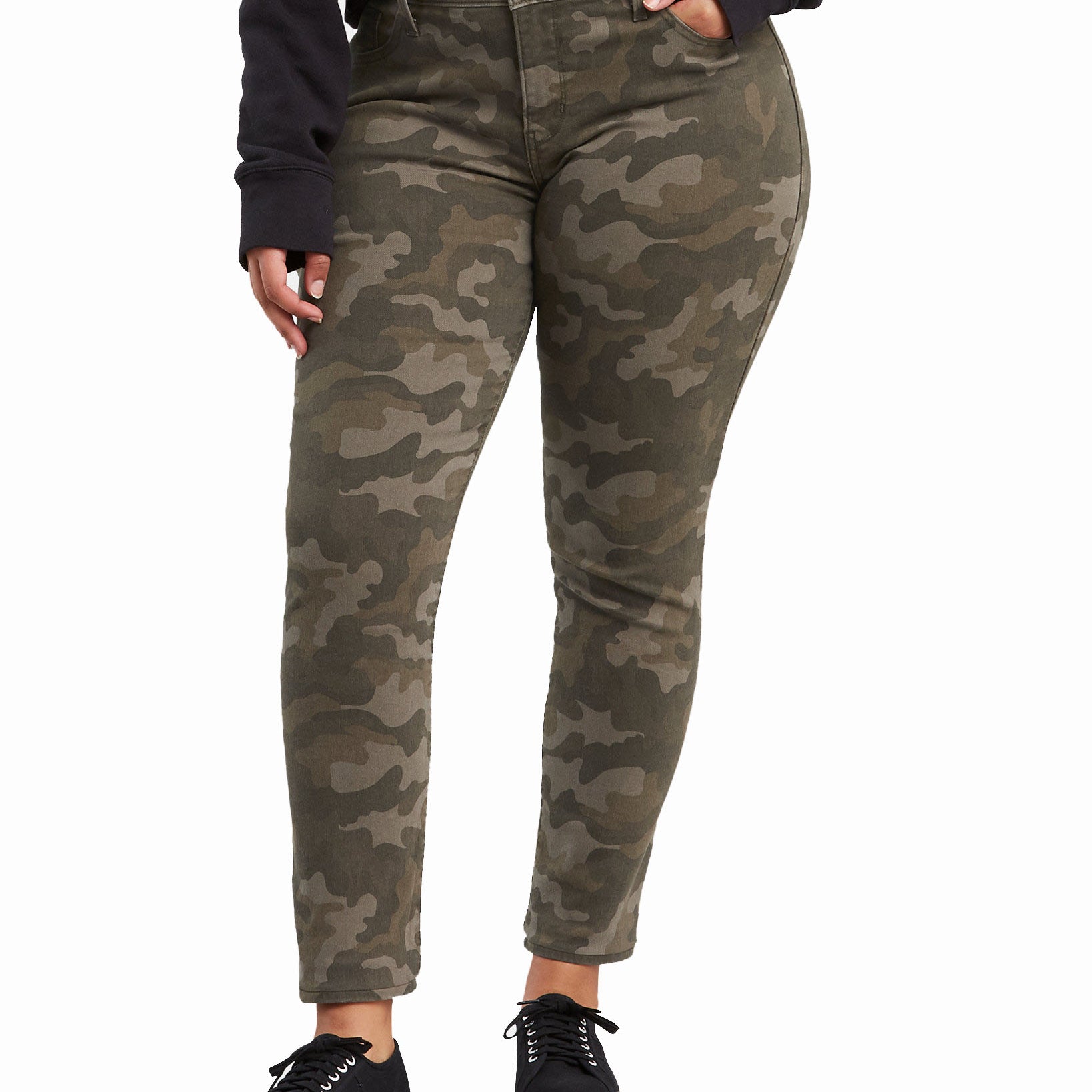 Levis Women Plus 311 Printed Skinny Jeans Kabekona Camo