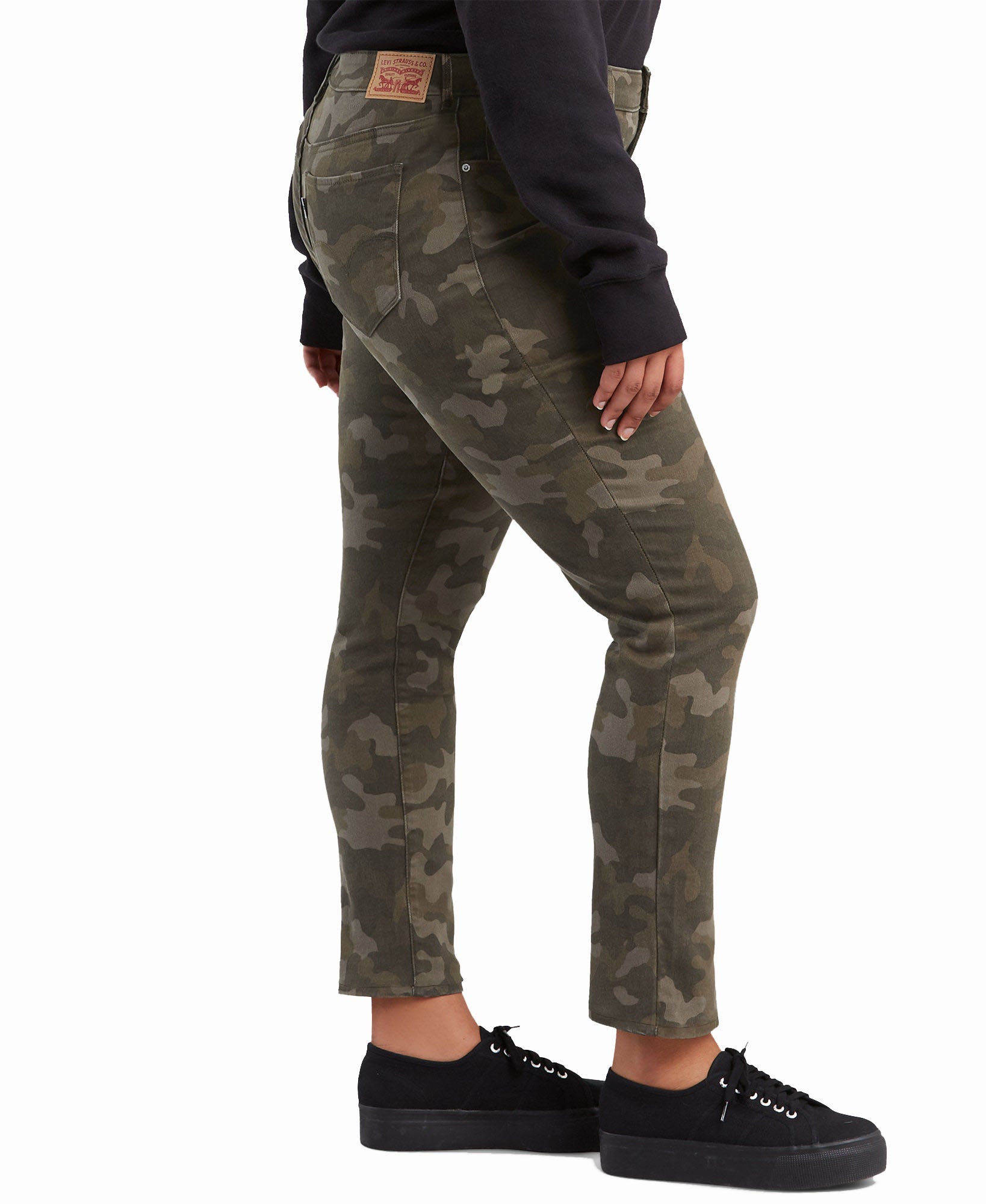 Levis Women Plus 311 Printed Skinny Jeans