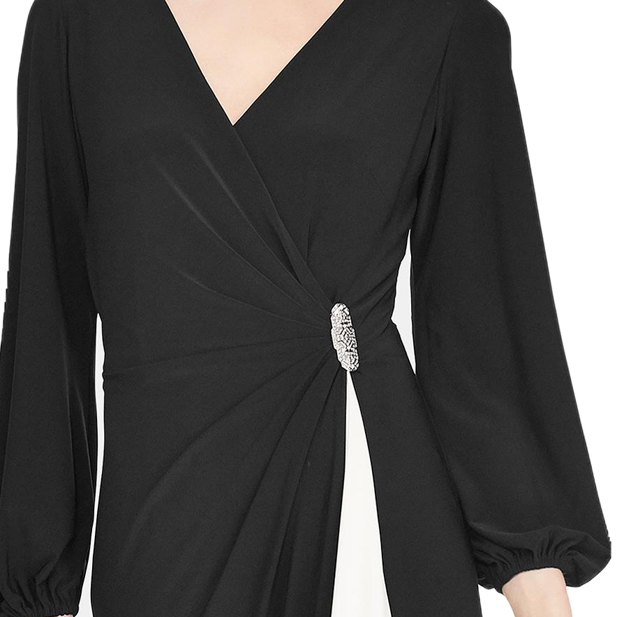 Lauren Ralph Lauren Women Color Blocked Jersey Gown