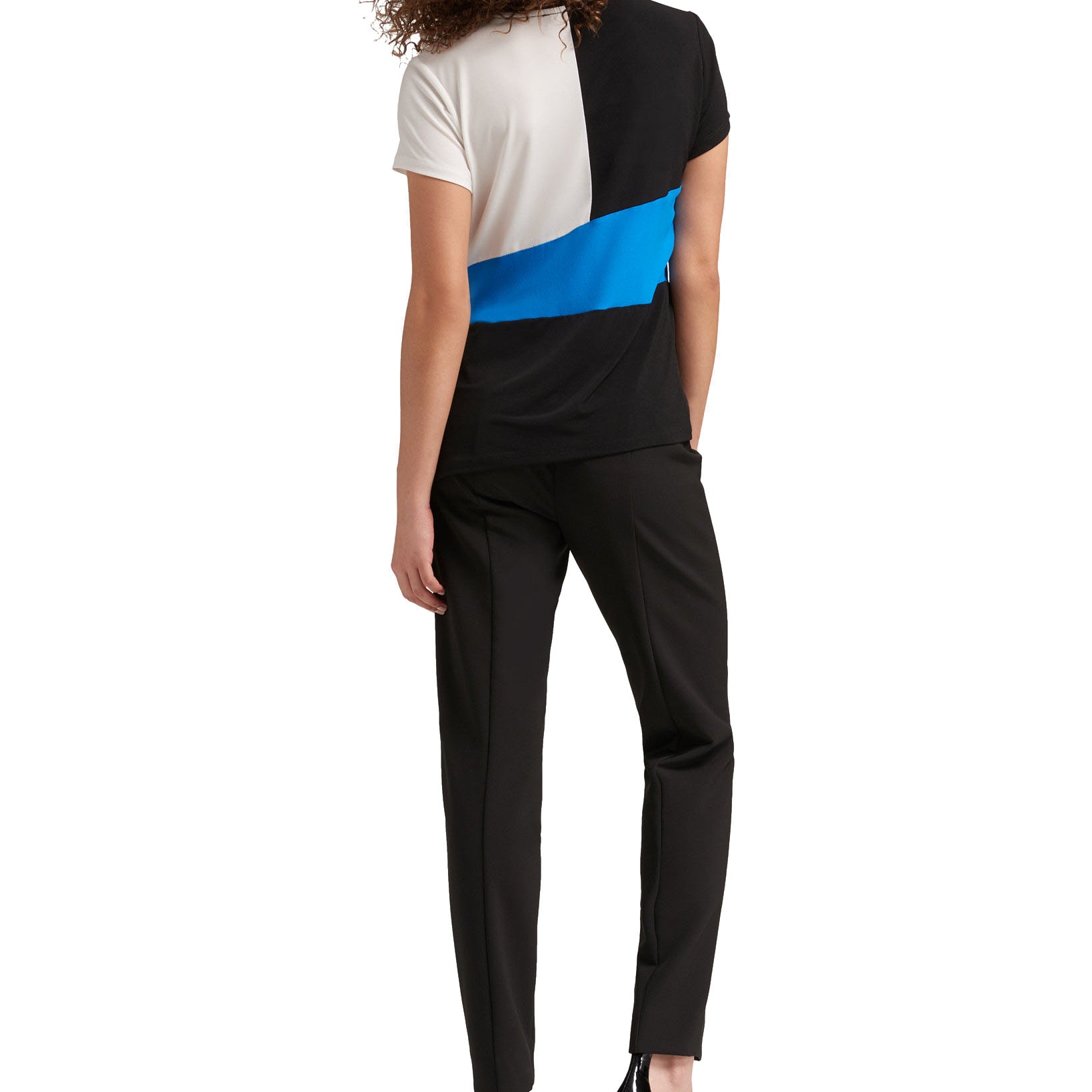 DKNY Women Colorblocked T Shirt