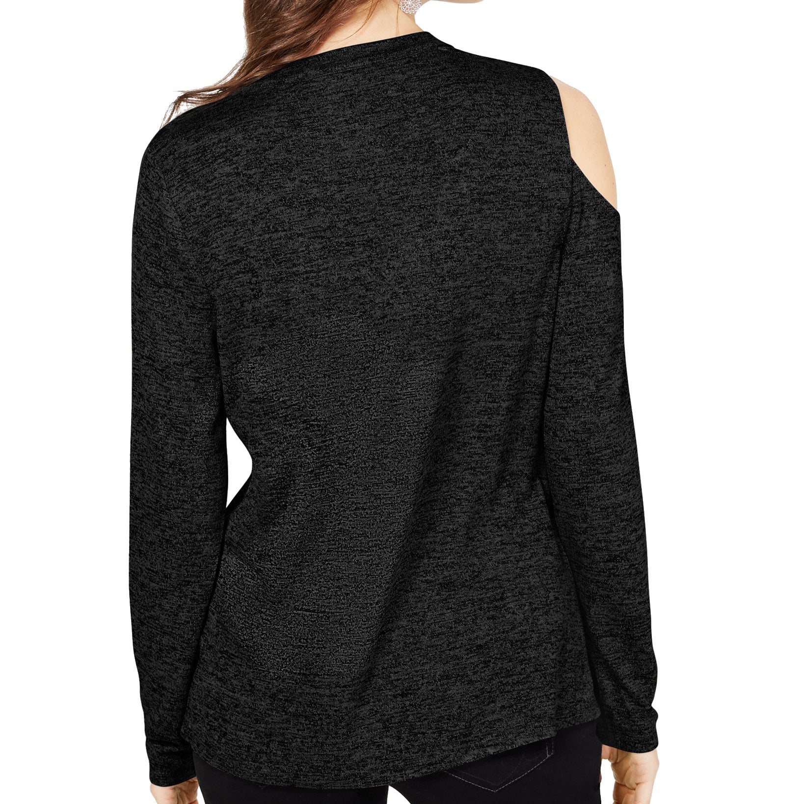 INC International Concepts Women Cold Shoulder Top