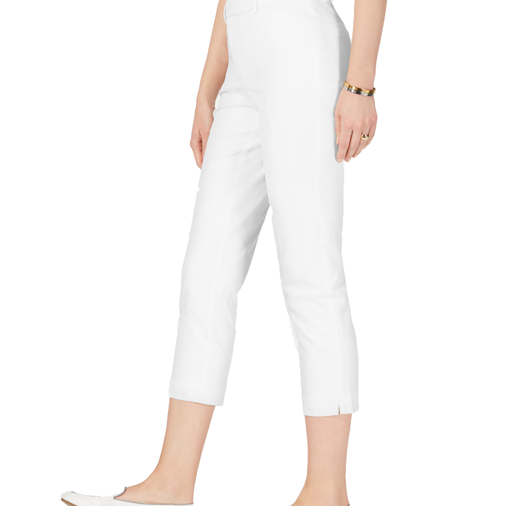 Charter Club Women Petite Newport Tummy Control Cropped Pants